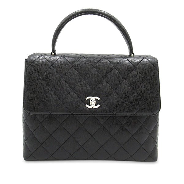 Chanel Caviar Kelly Top Handle Bag (SHG-5Na6ye)