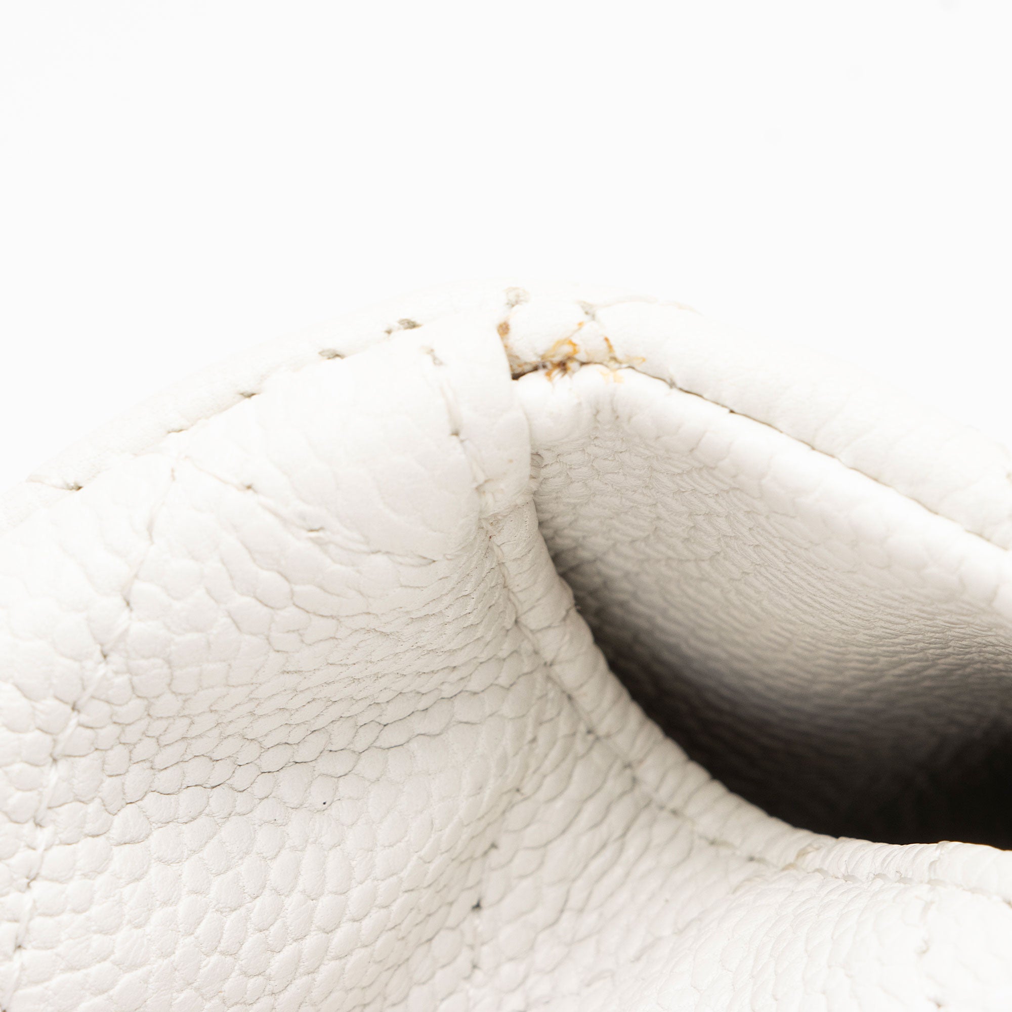 Chanel Caviar Leather Bijoux Chain Jumbo Single Flap Bag