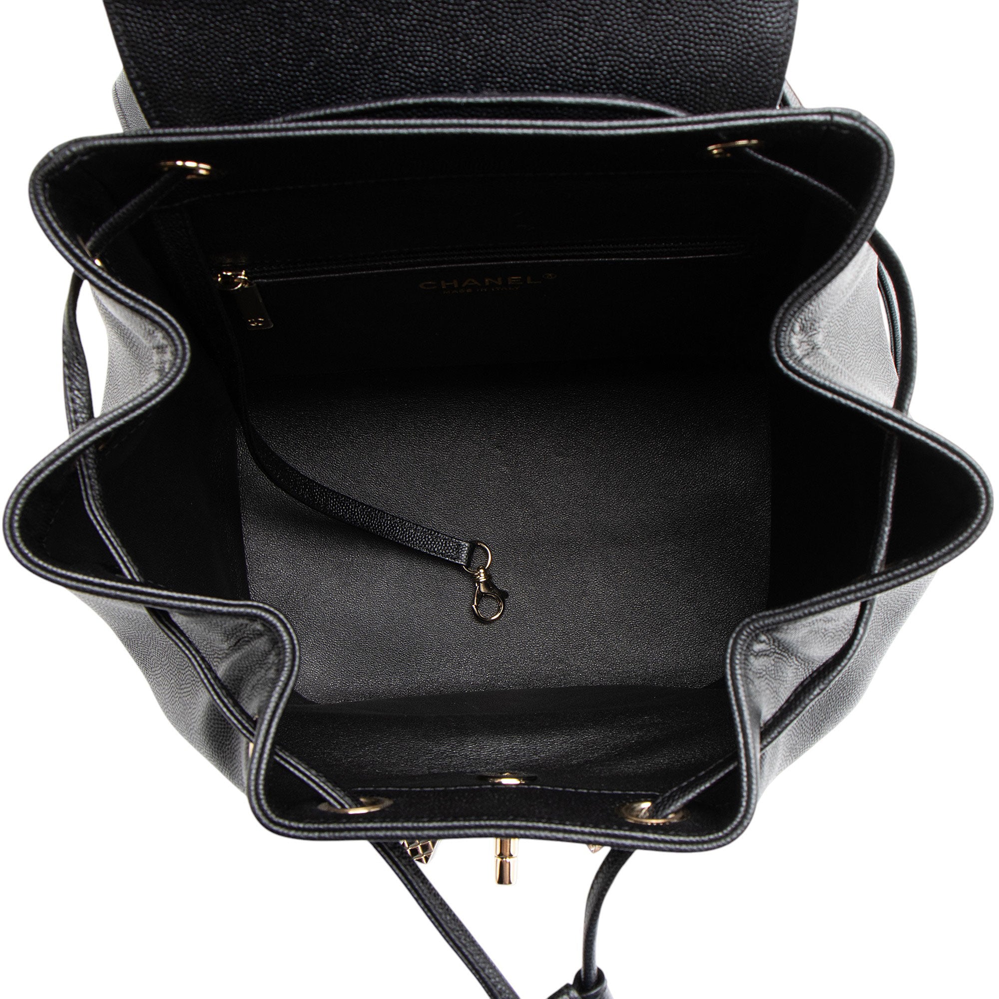 Chanel Caviar Leather Business Affinity Backpack (SHF-oTQxcP)