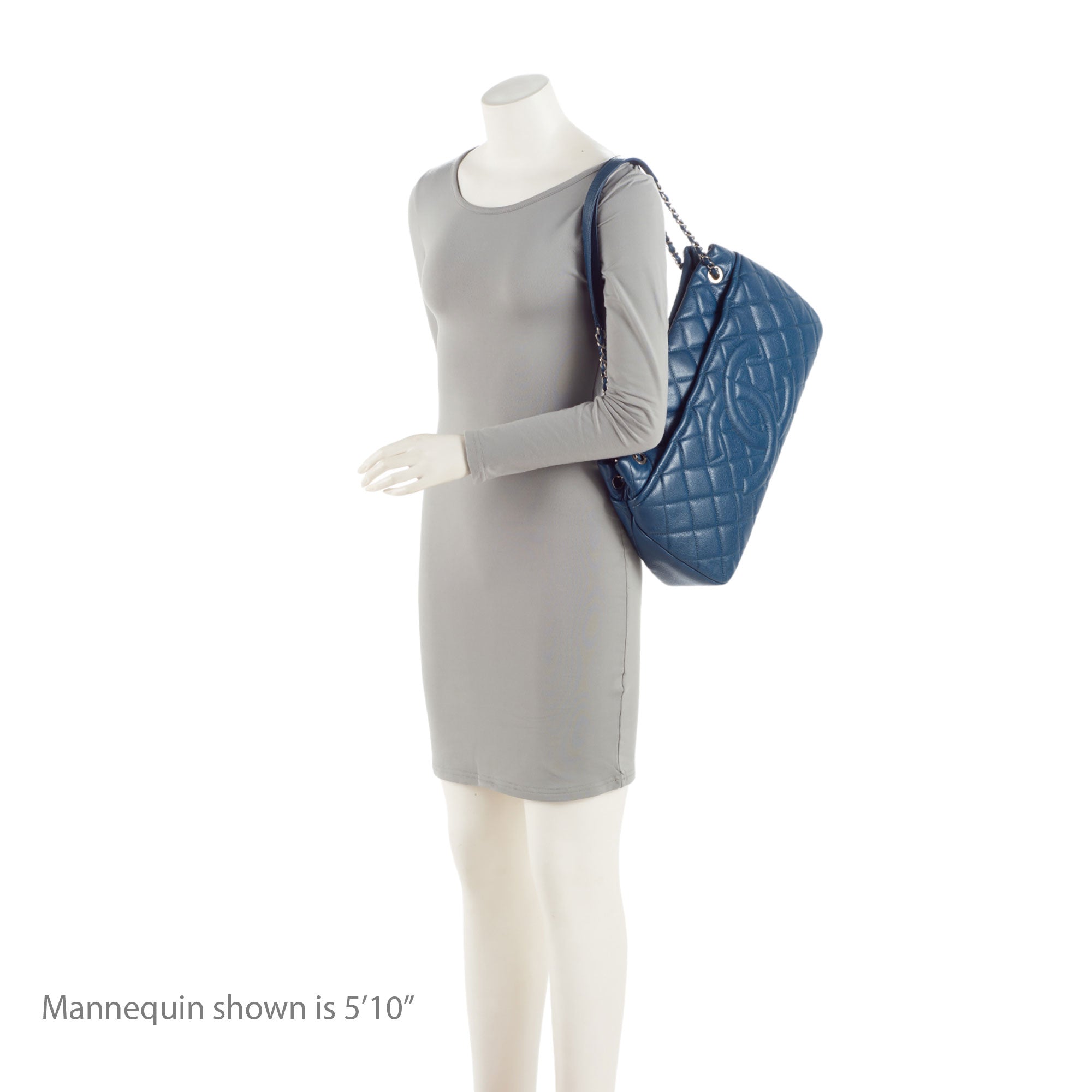 Chanel Caviar Leather CC Timeless Medium Shoulder Bag