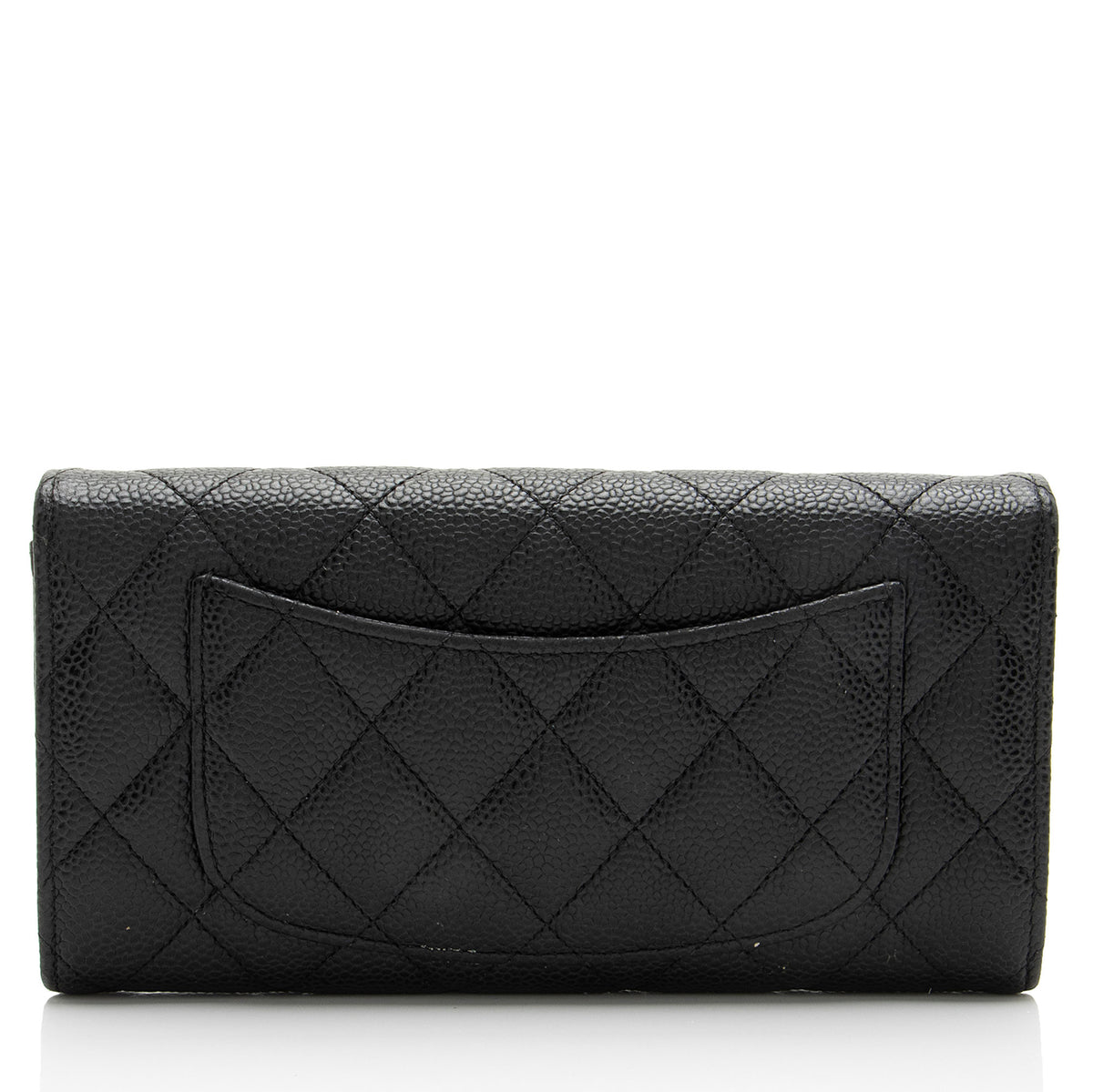 Chanel Caviar Leather Classic Long Wallet