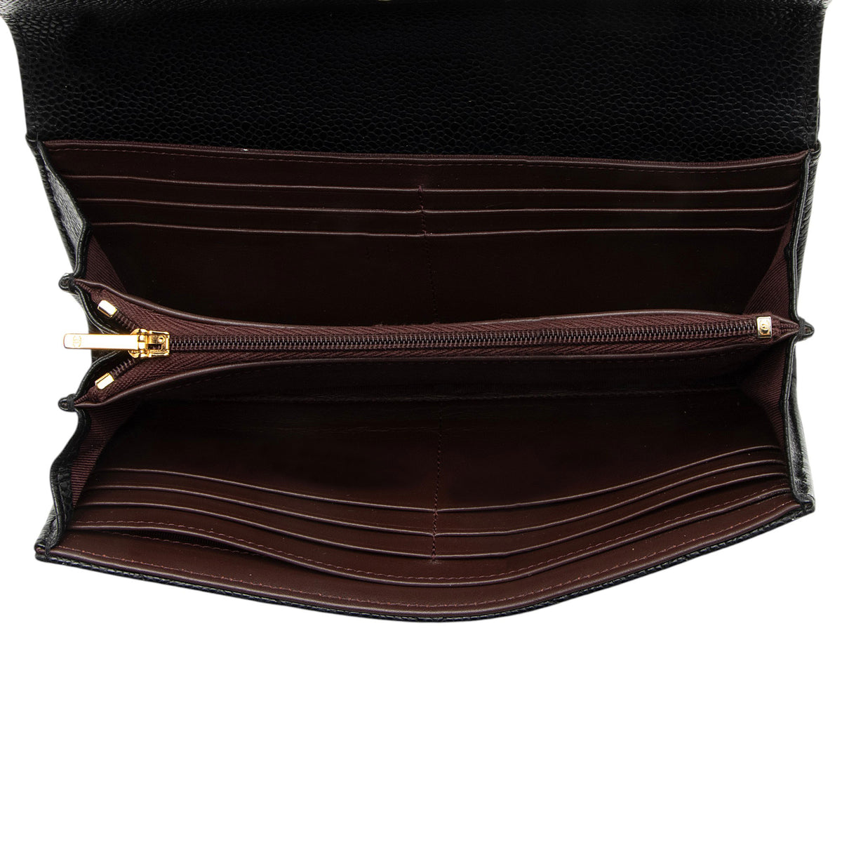 Chanel Caviar Leather Classic Long Wallet