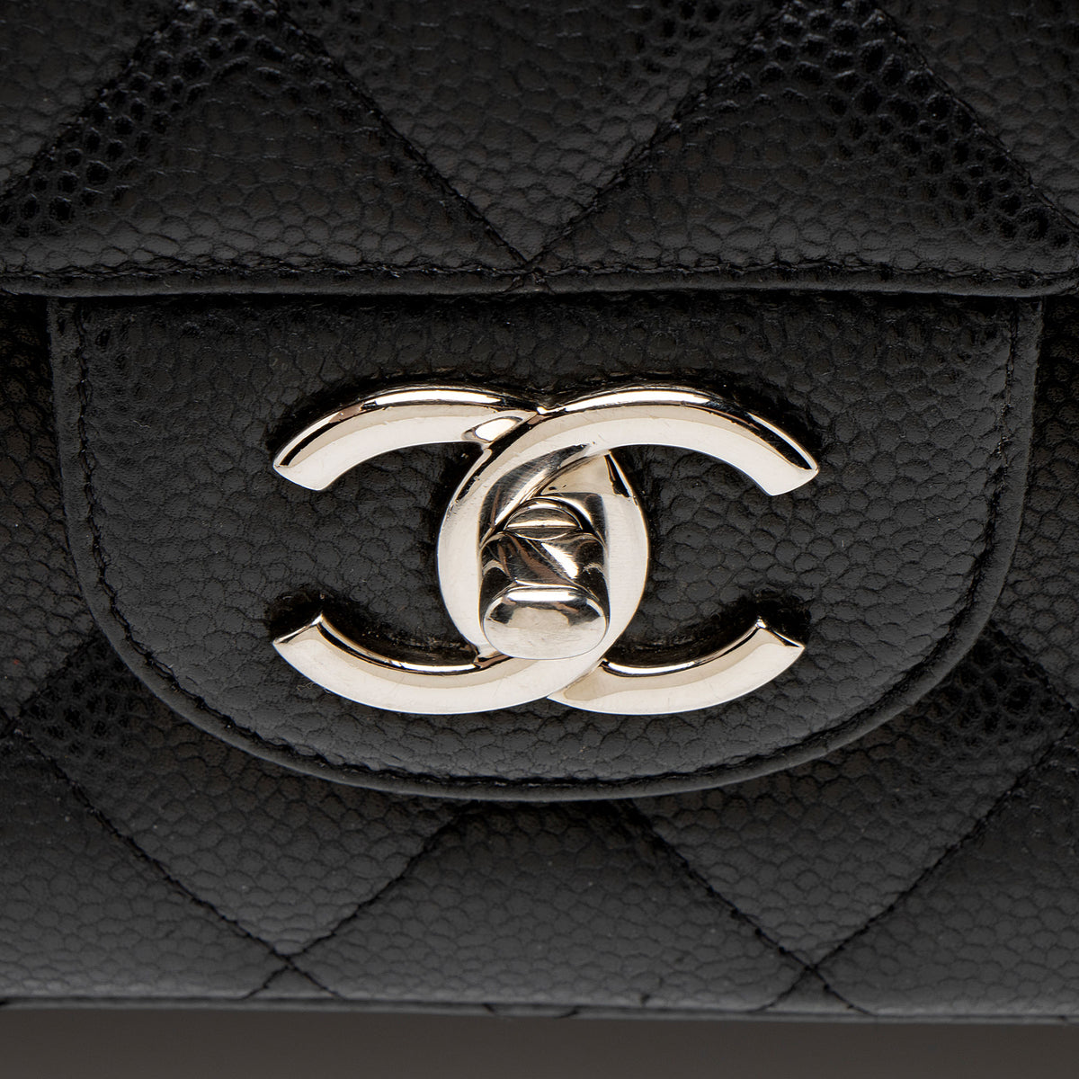 Chanel Caviar Leather Classic Maxi Double Flap Bag