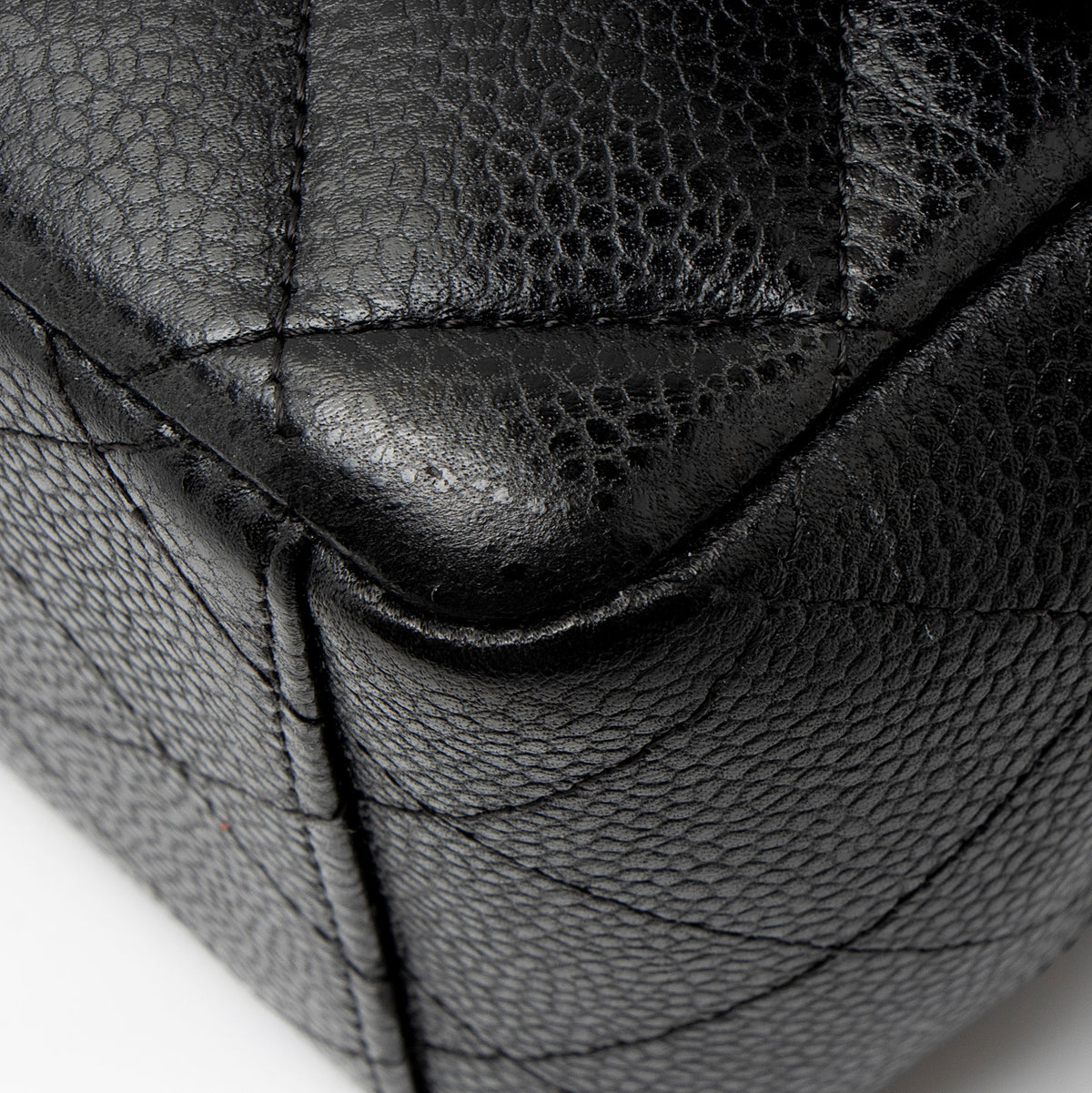Chanel Caviar Leather Classic Maxi Double Flap Bag