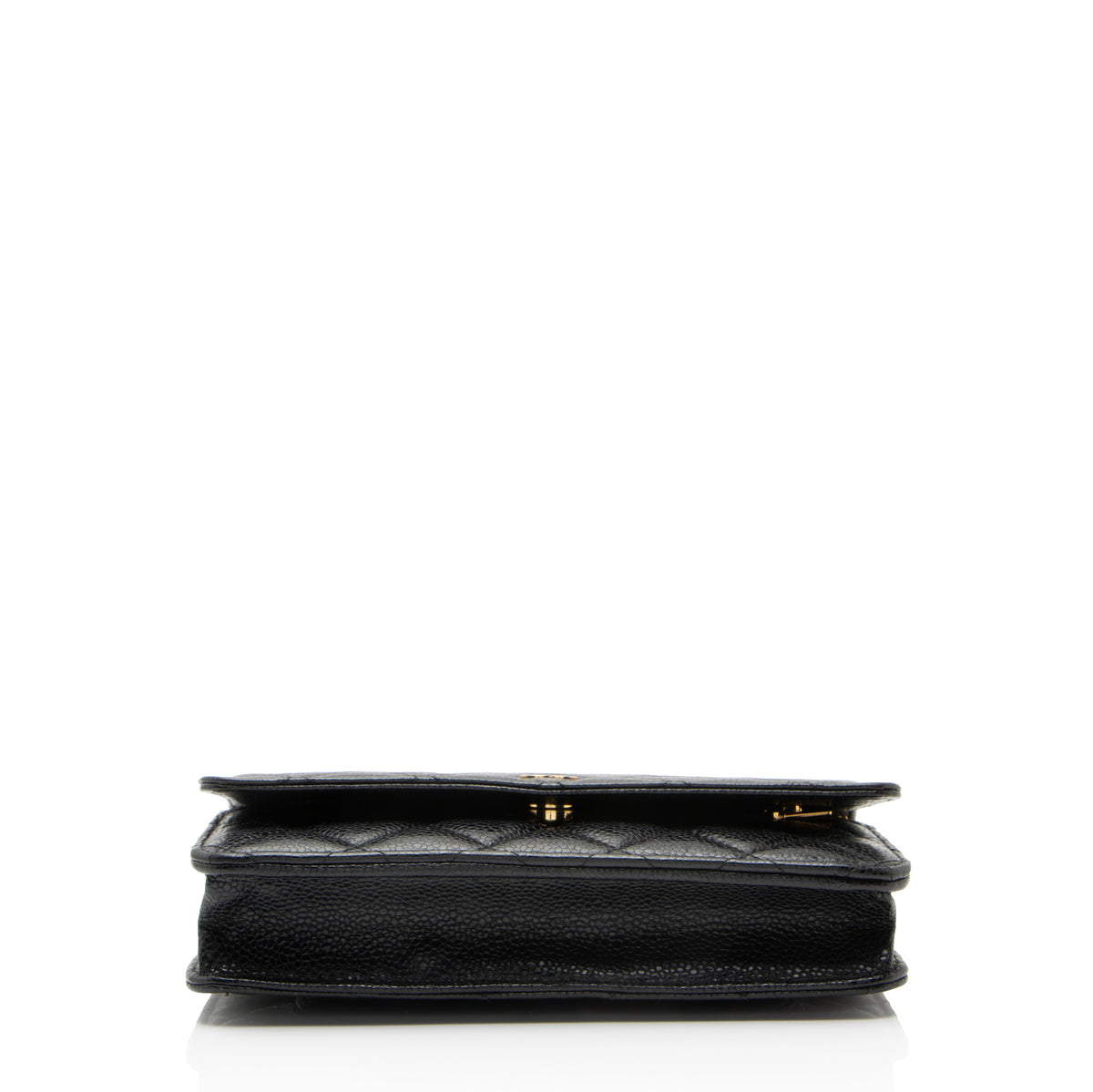 Chanel Caviar Leather Classic Wallet on Chain