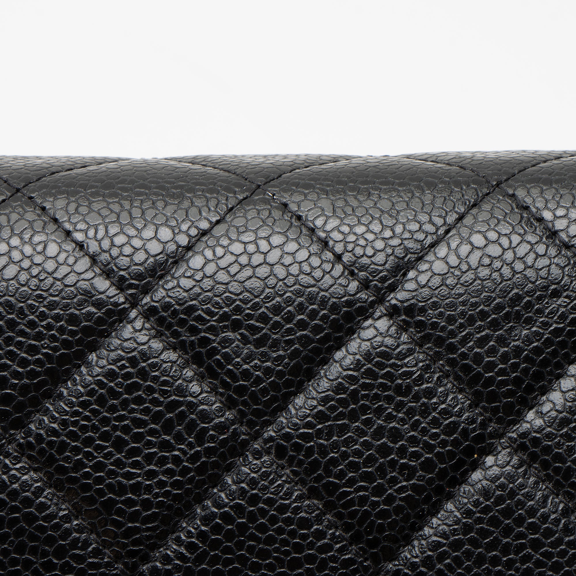 Chanel Caviar Leather Classic Wallet on Chain