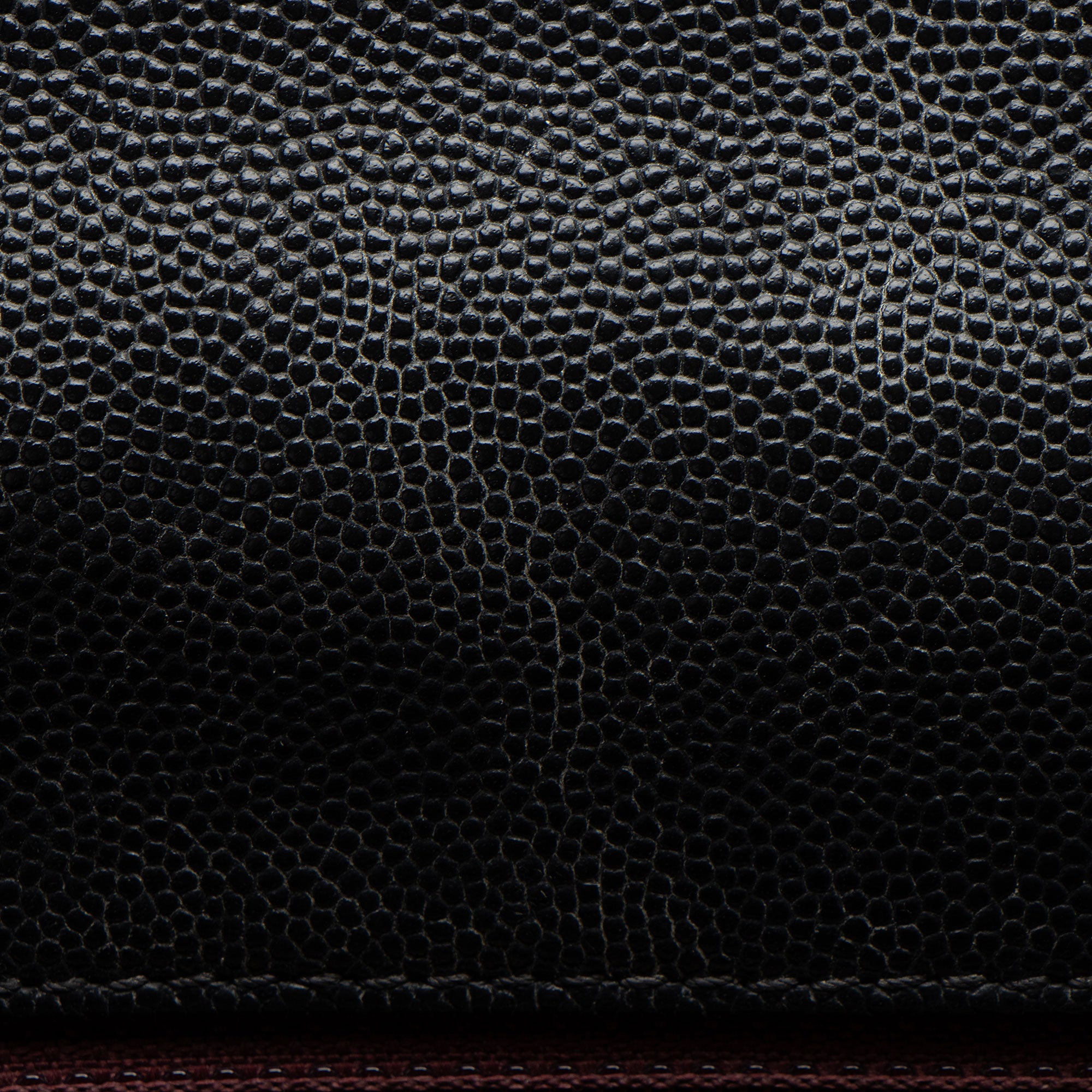 Chanel Caviar Leather Coco Top Handle Medium Flap Bag
