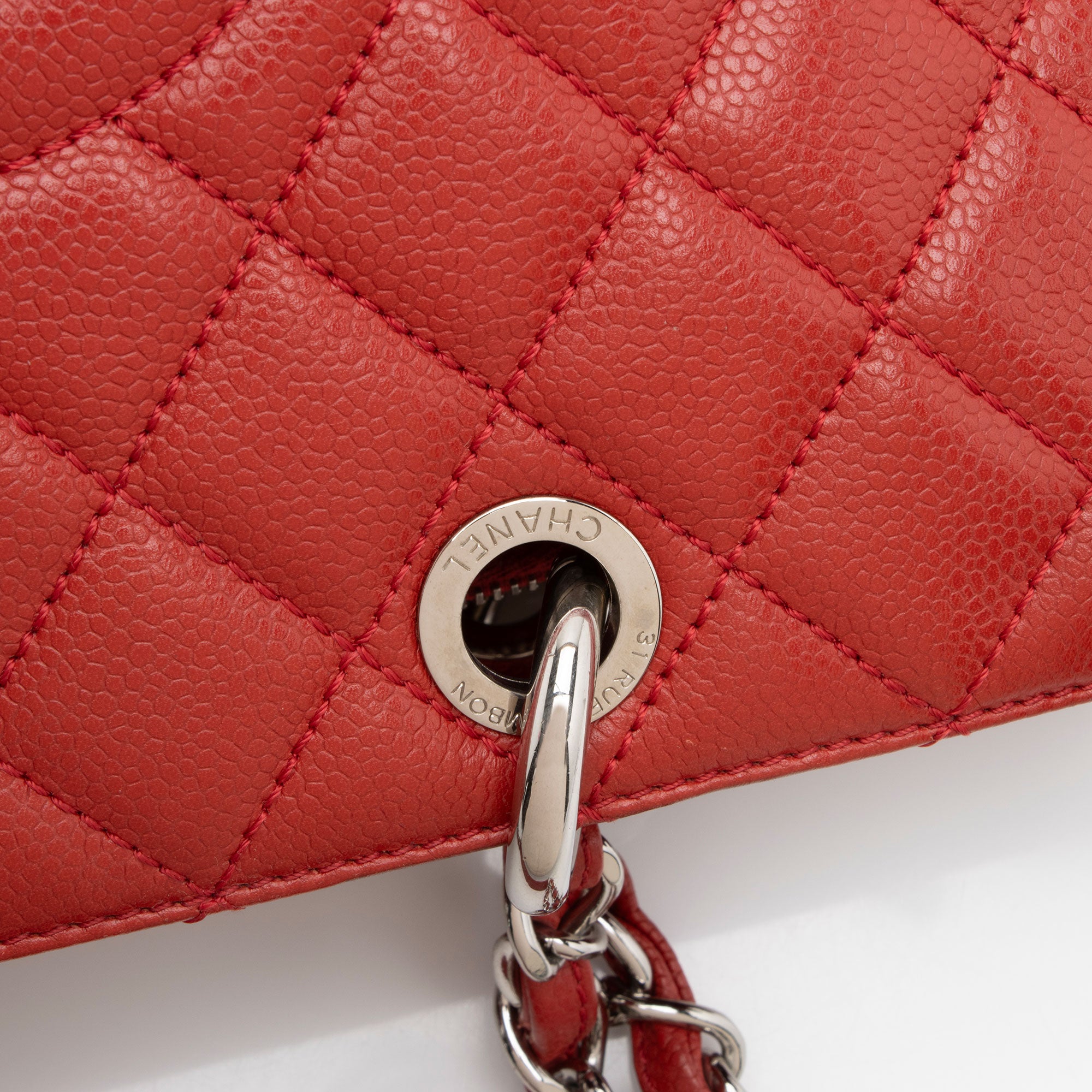 Chanel Caviar Leather Grand Shopping Tote