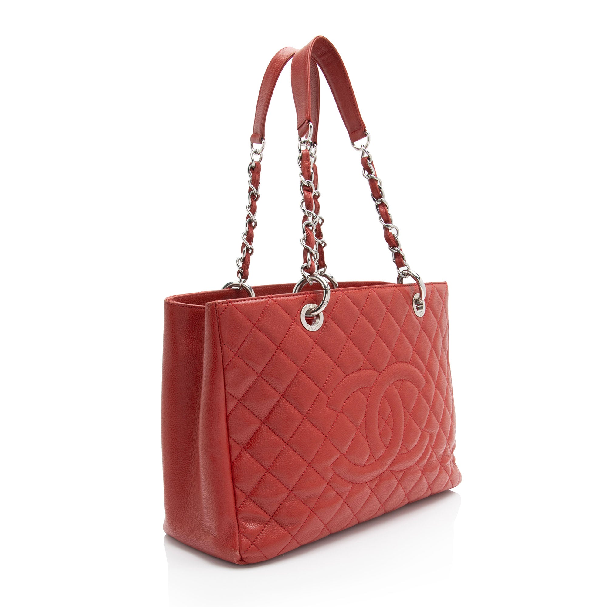 Chanel Caviar Leather Grand Shopping Tote