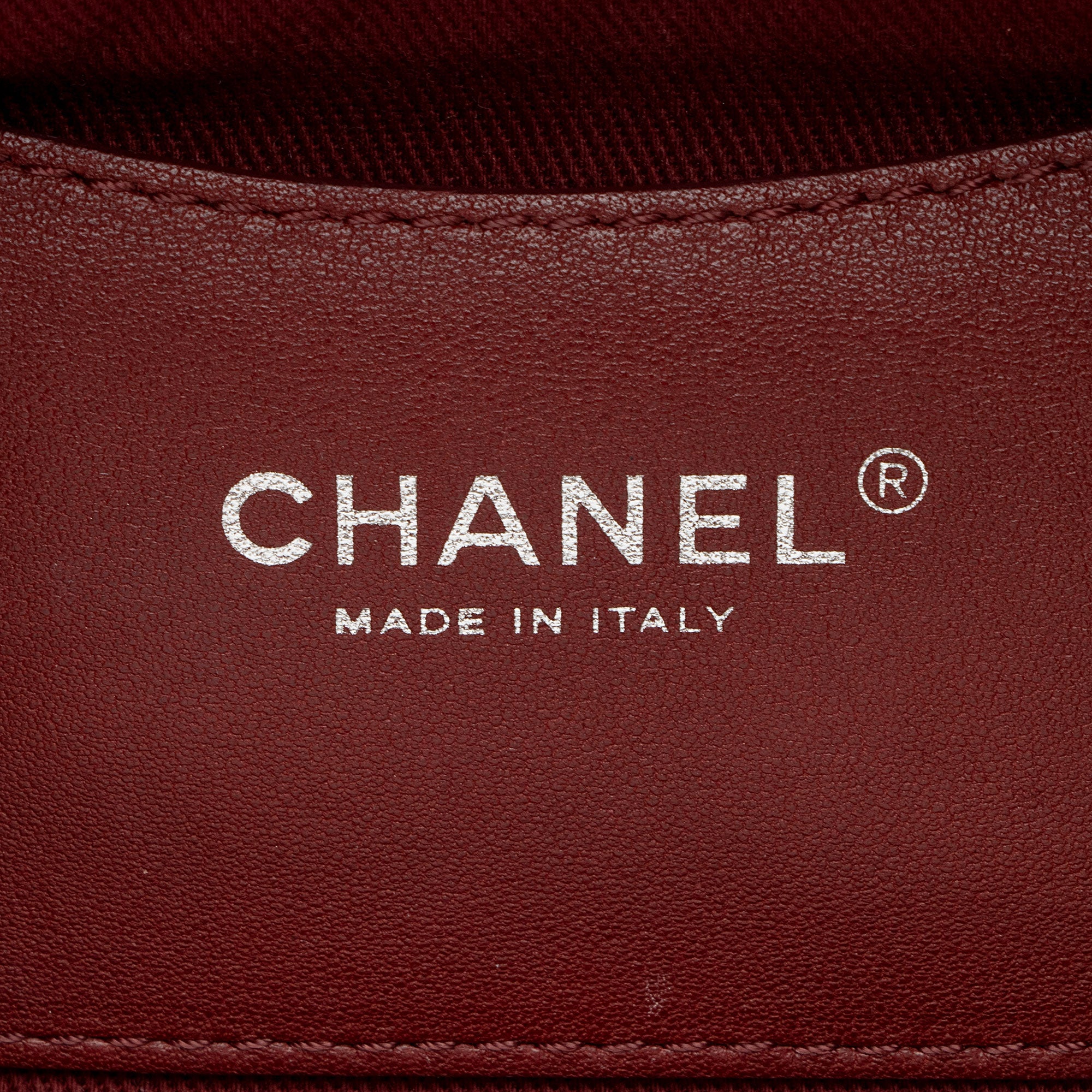 Chanel Caviar Leather Just Mademoiselle Bowler Bag