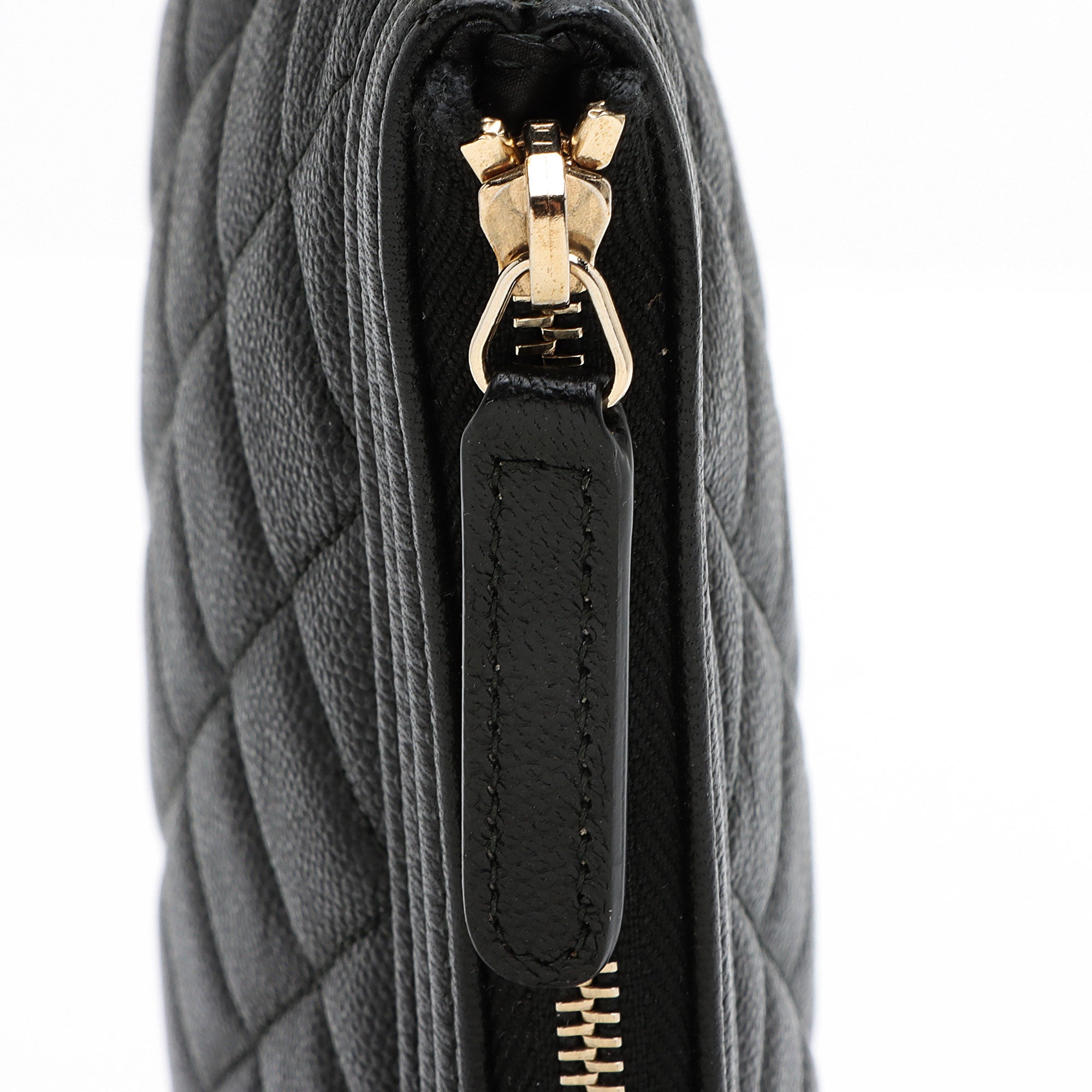 Chanel Caviar Leather Boy Medium O Case