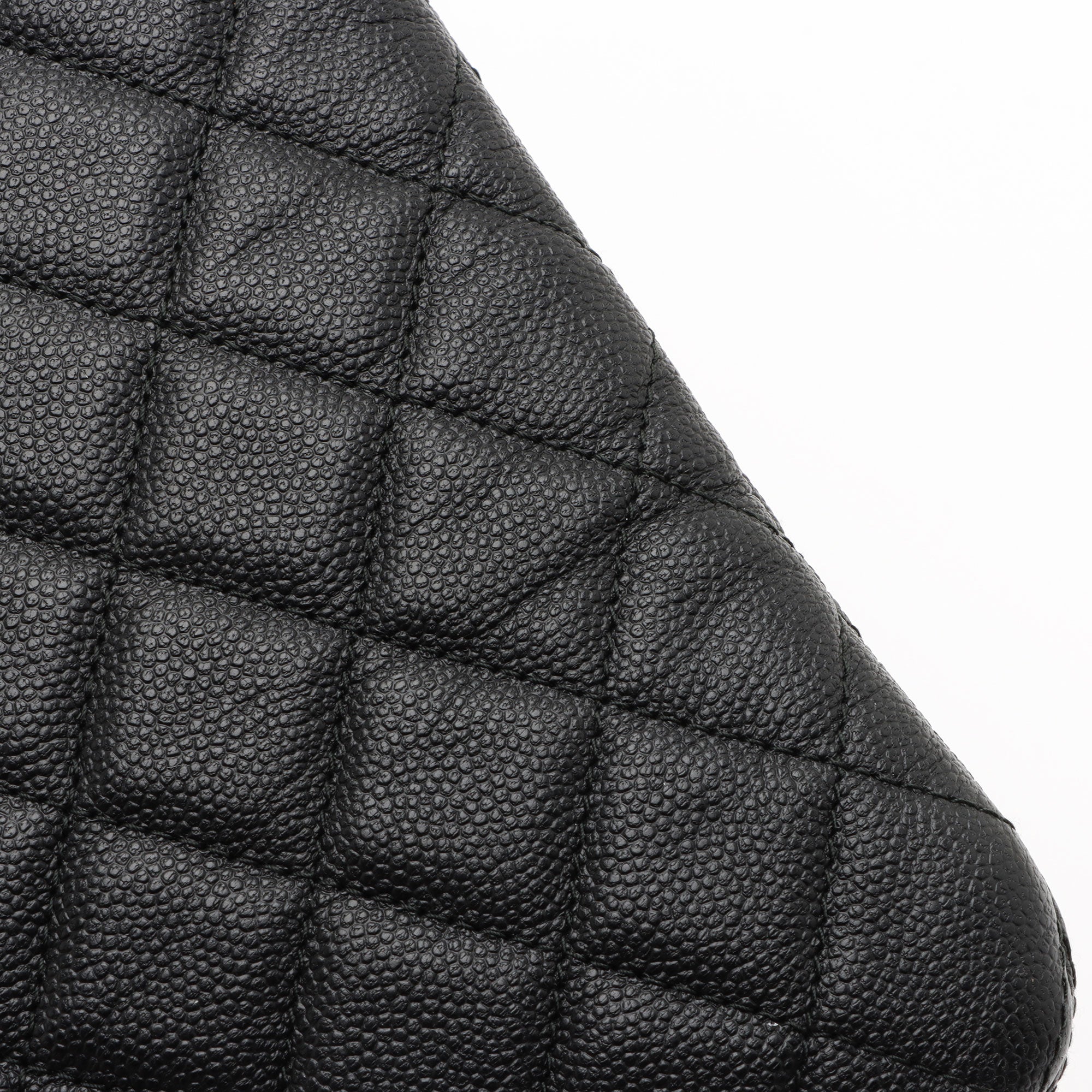 Chanel Caviar Leather Boy Medium O Case