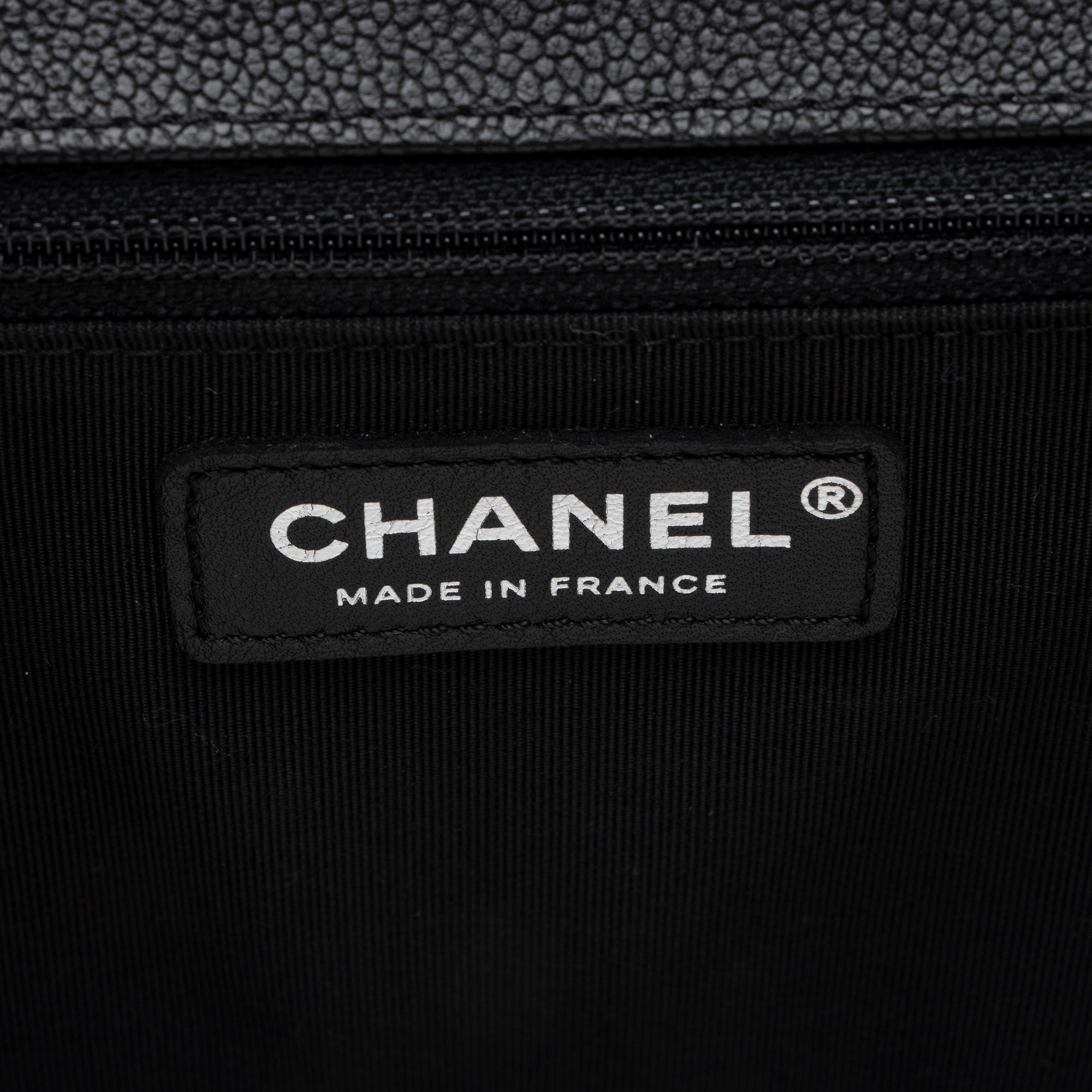 Chanel Caviar Leather New Medium Boy Bag