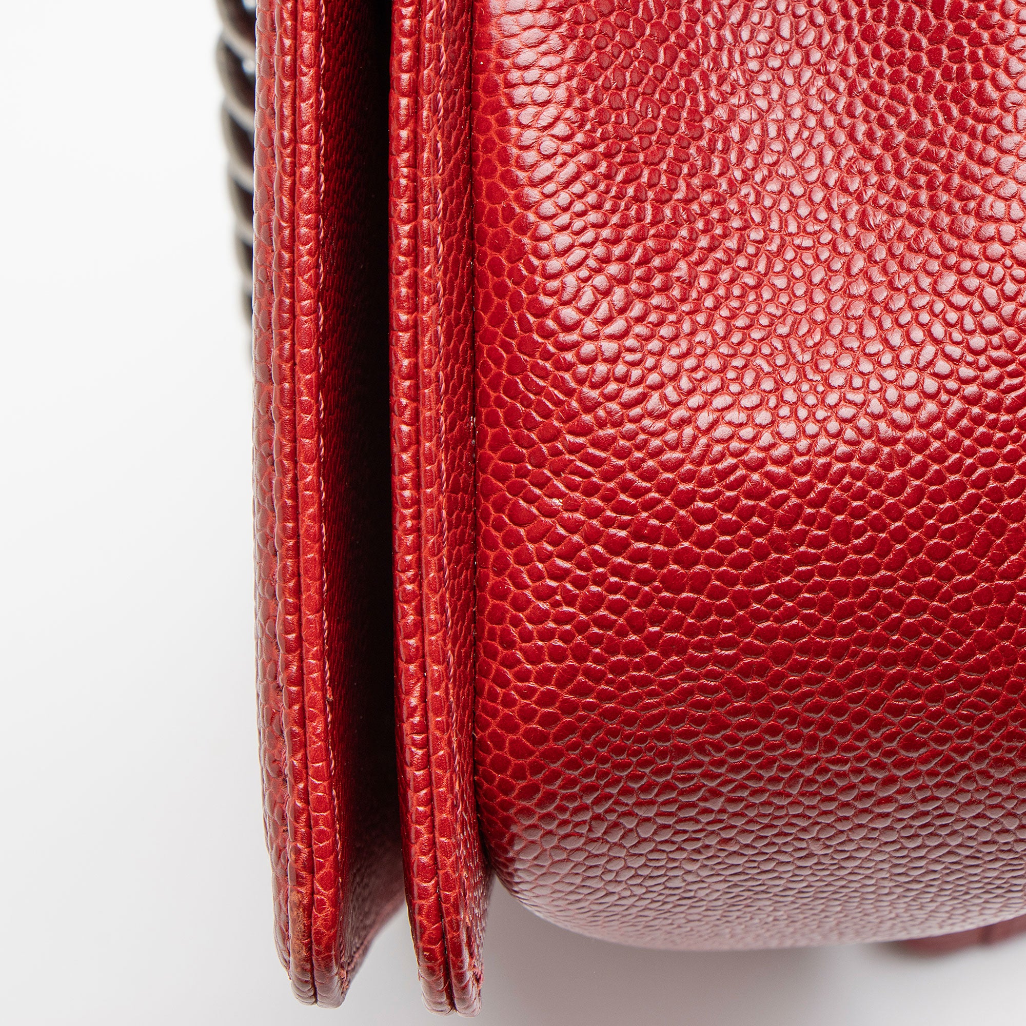 Chanel Caviar Leather New Medium Boy Bag