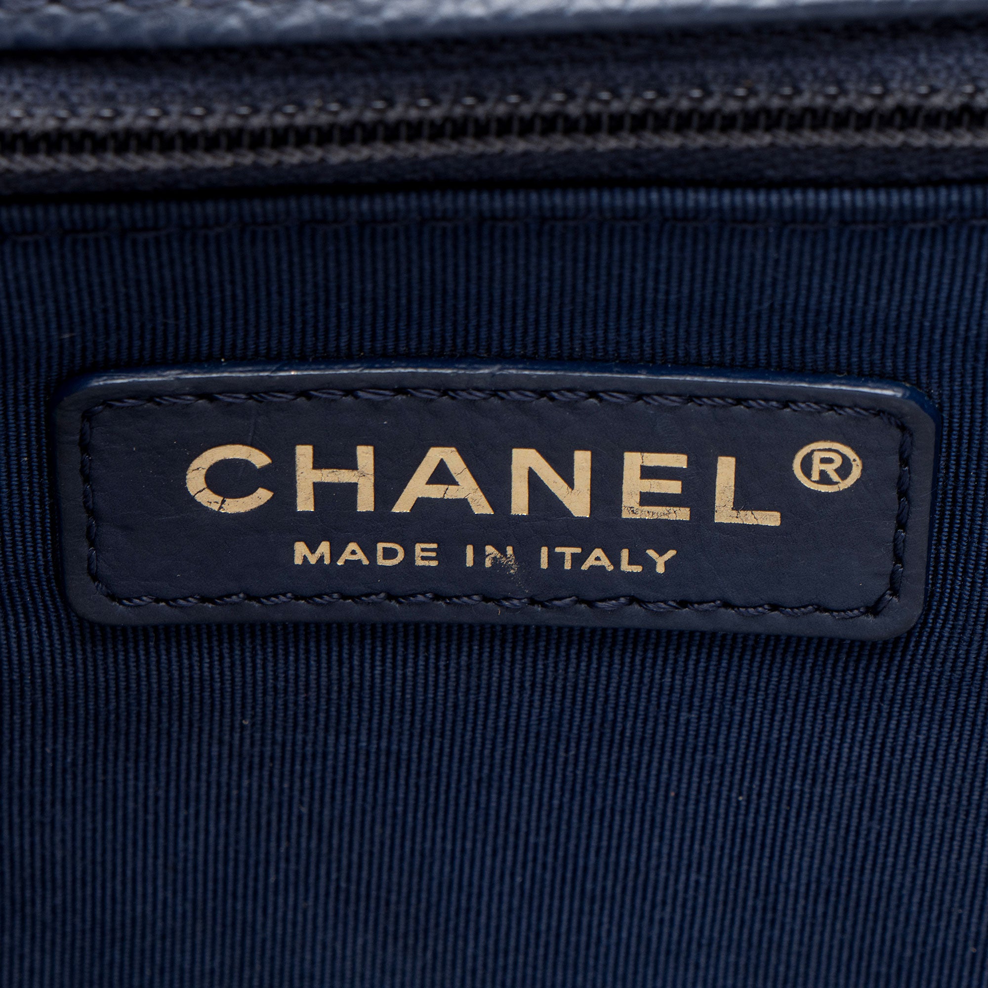 Chanel Caviar Leather New Medium Boy Bag