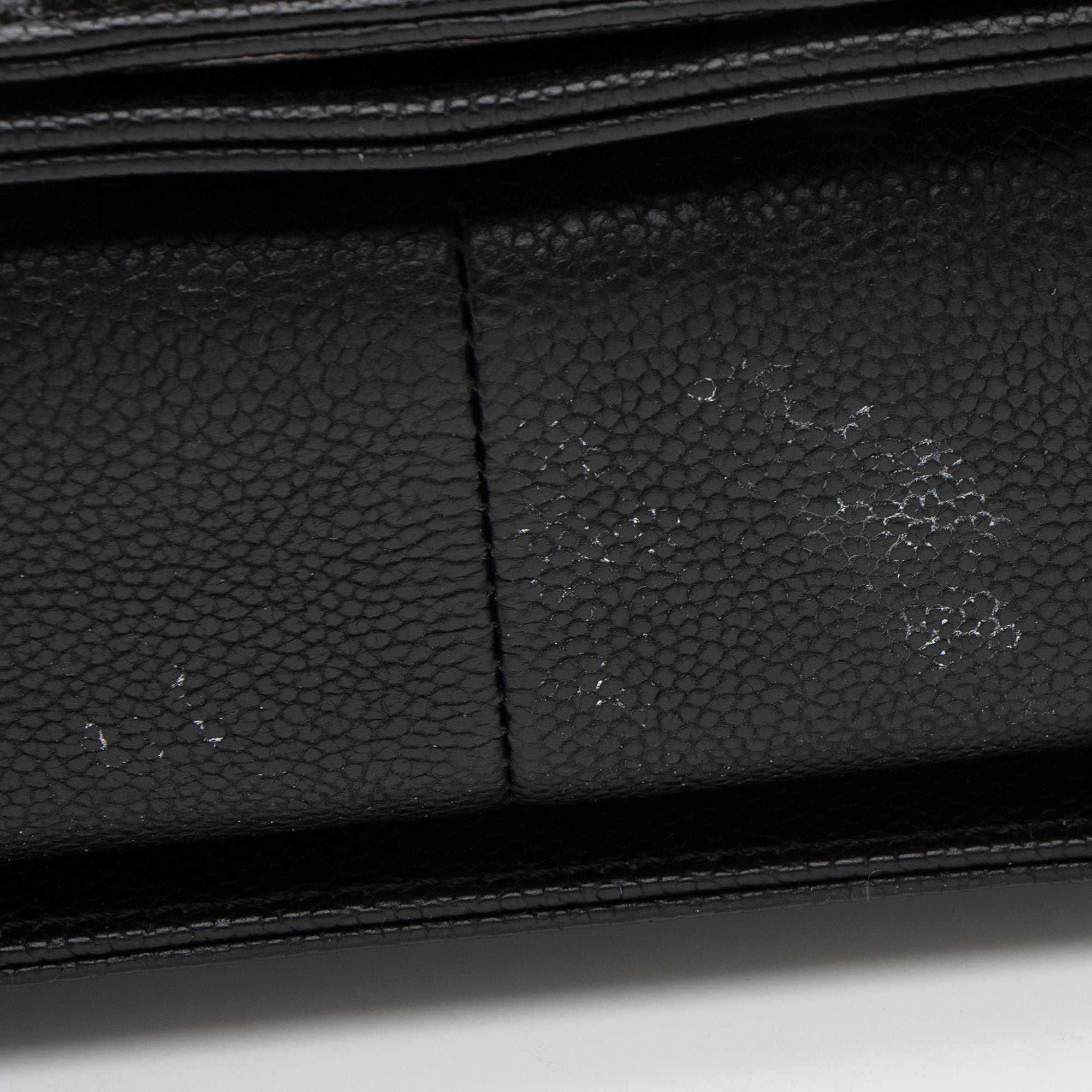 Chanel Caviar Leather Old Medium Boy Bag