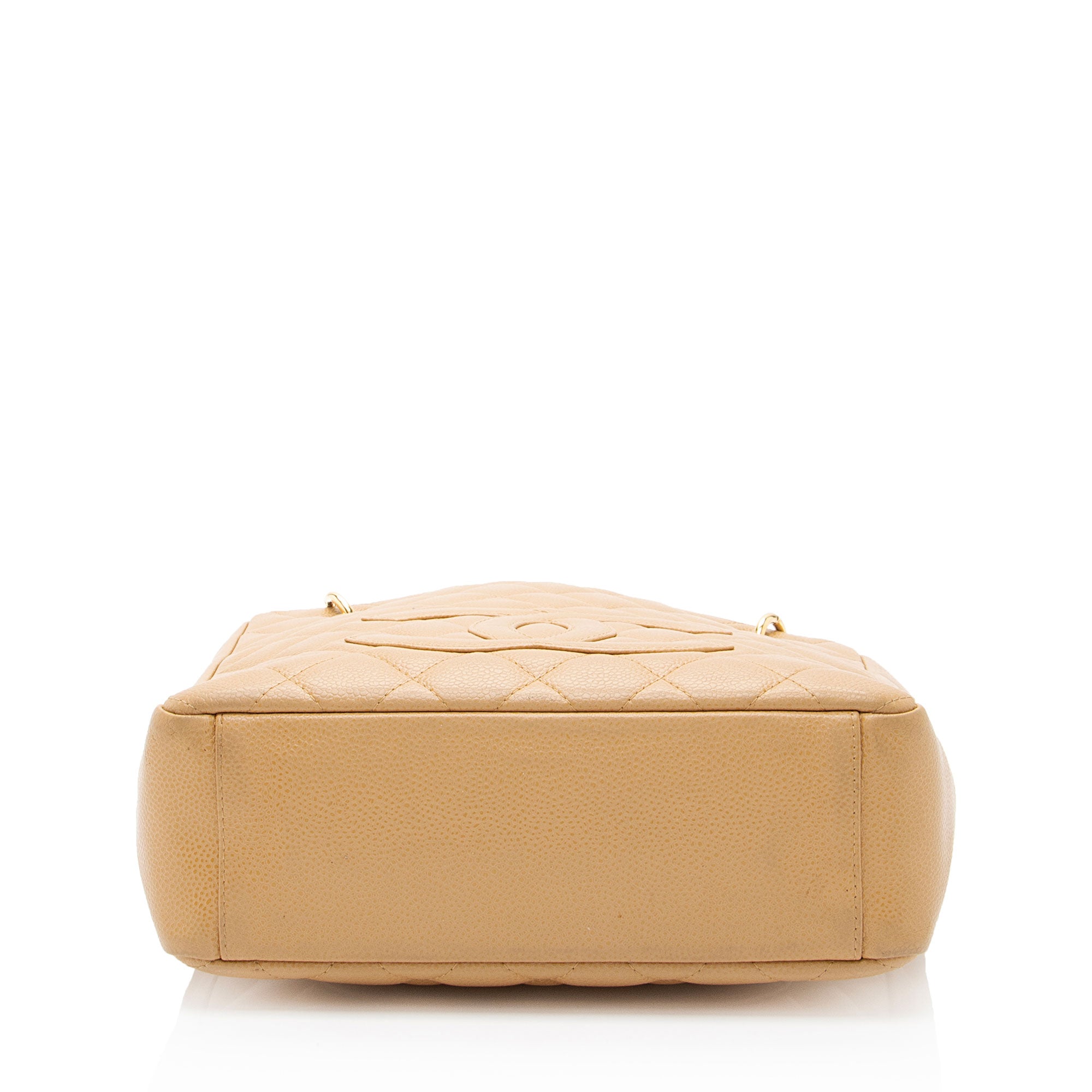 Chanel Caviar Leather Petite Shopping Tote