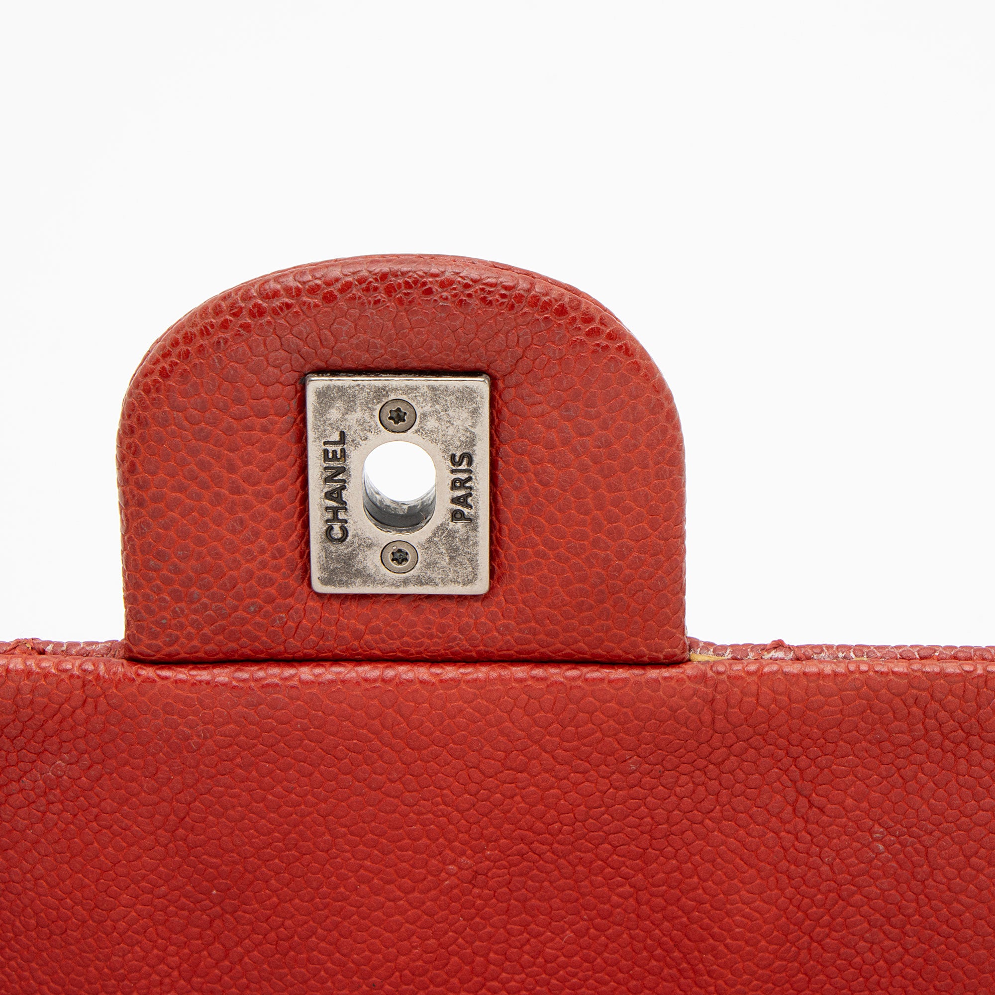 Chanel Caviar Leather Simply CC Medium Flap Bag