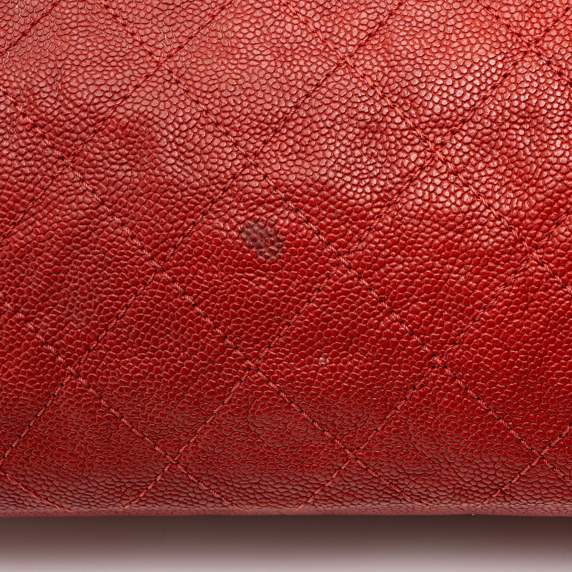 Chanel Caviar Leather Simply CC Medium Flap Bag