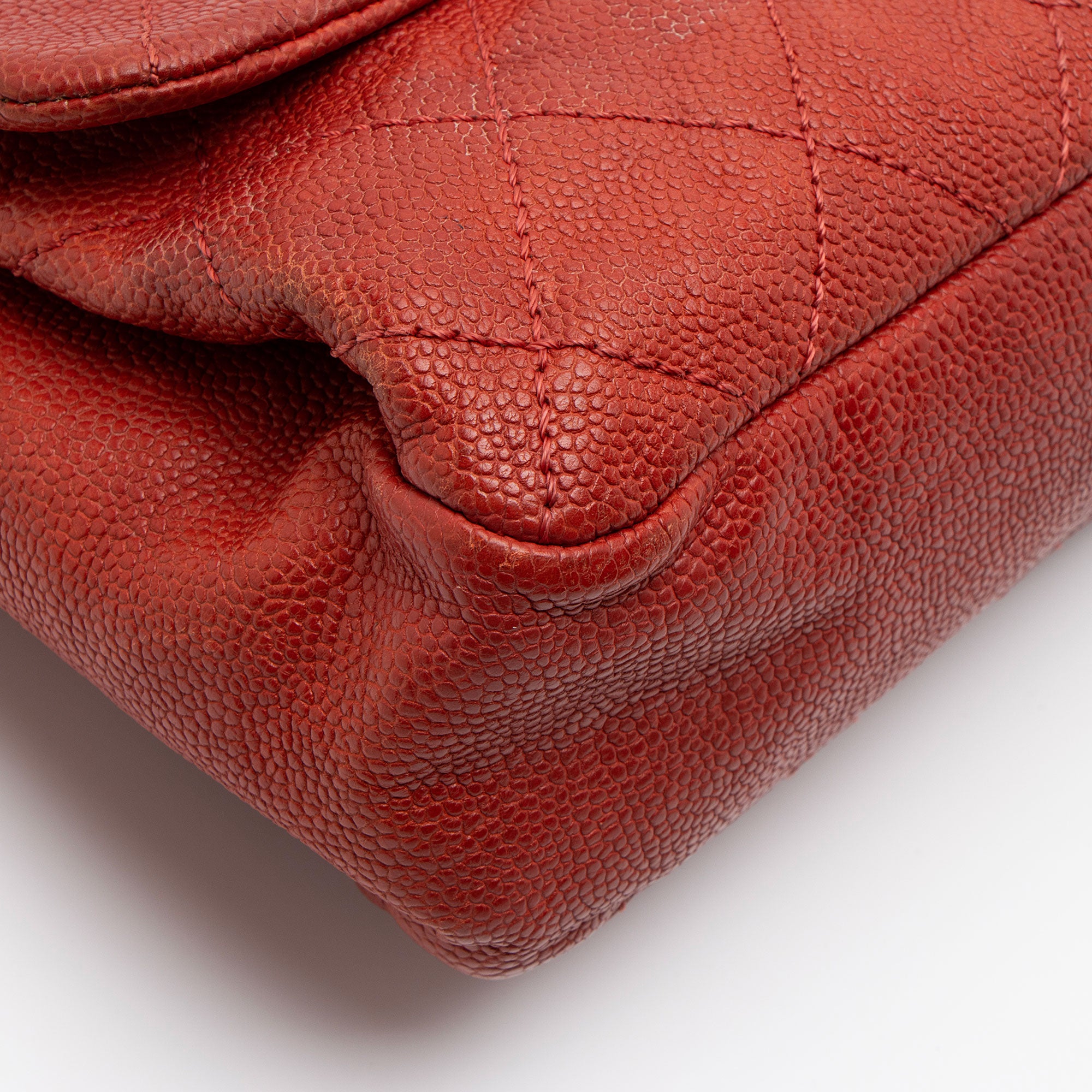 Chanel Caviar Leather Simply CC Medium Flap Bag