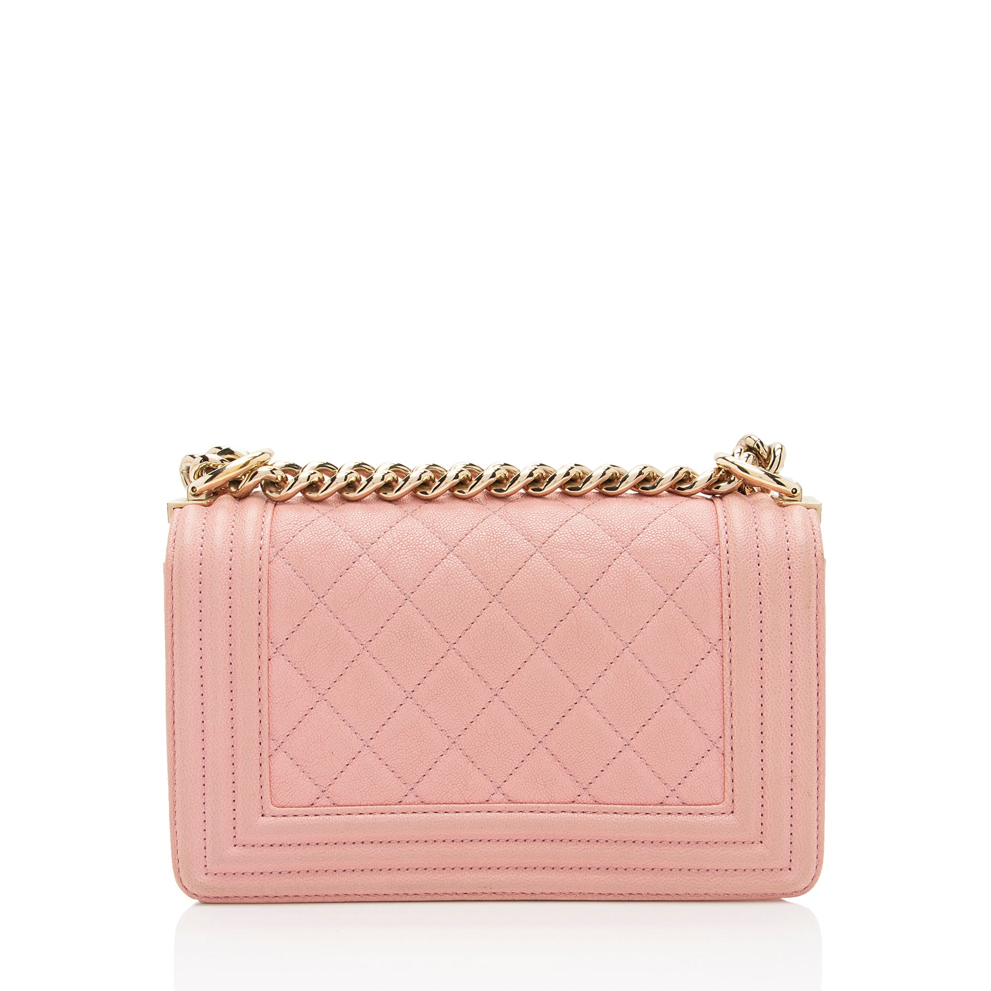 Chanel Caviar Leather Small Boy Bag