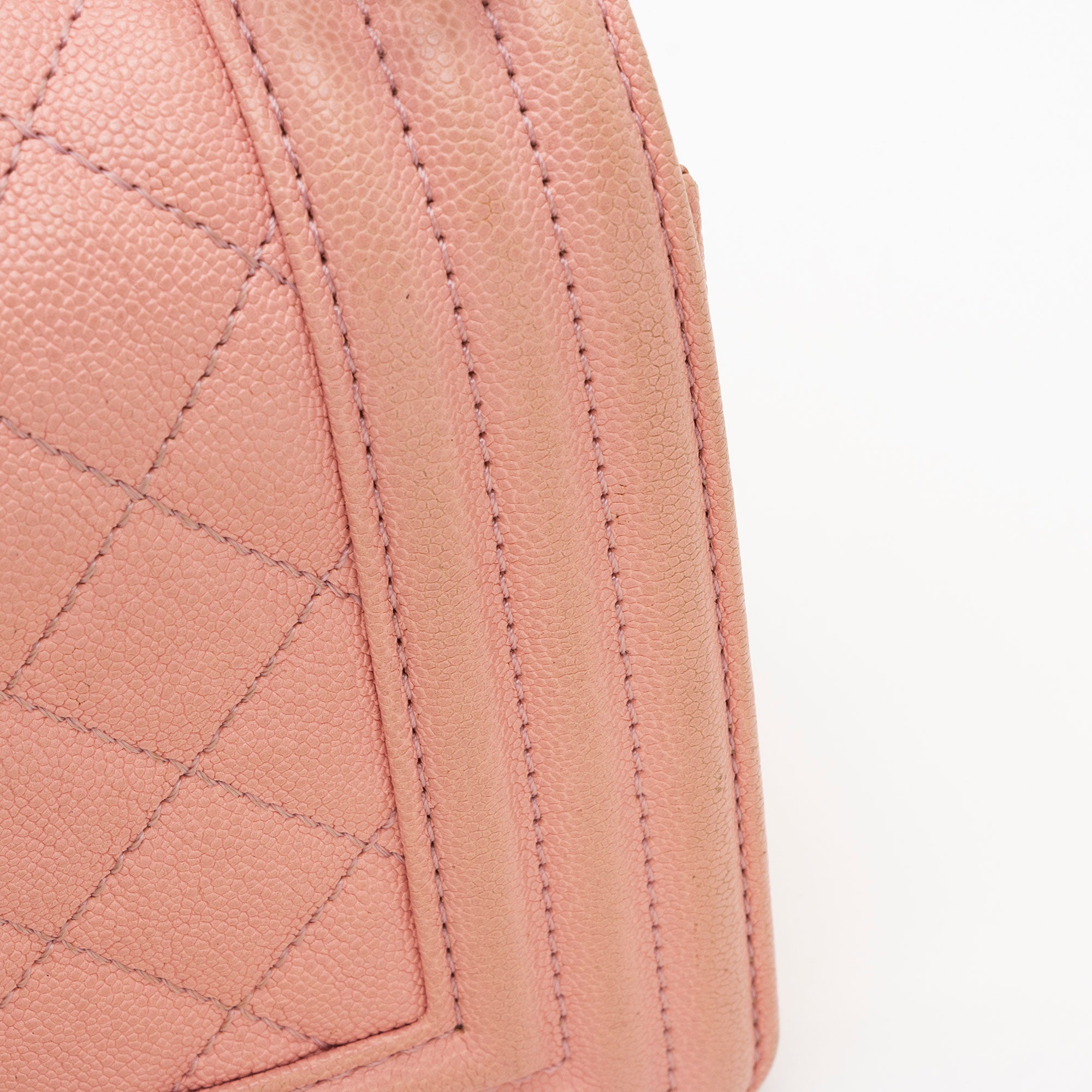 Chanel Caviar Leather Small Boy Bag