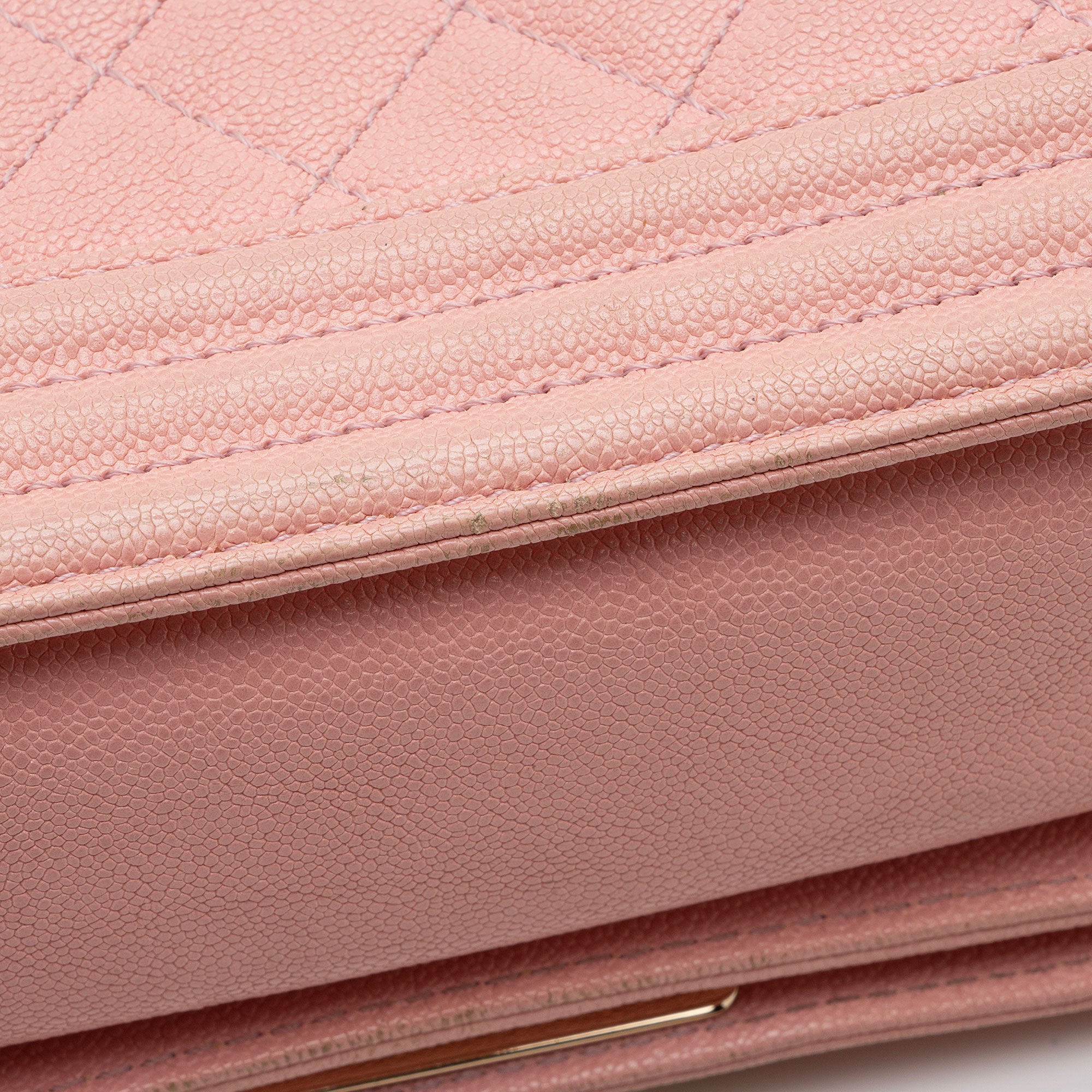 Chanel Caviar Leather Small Boy Bag