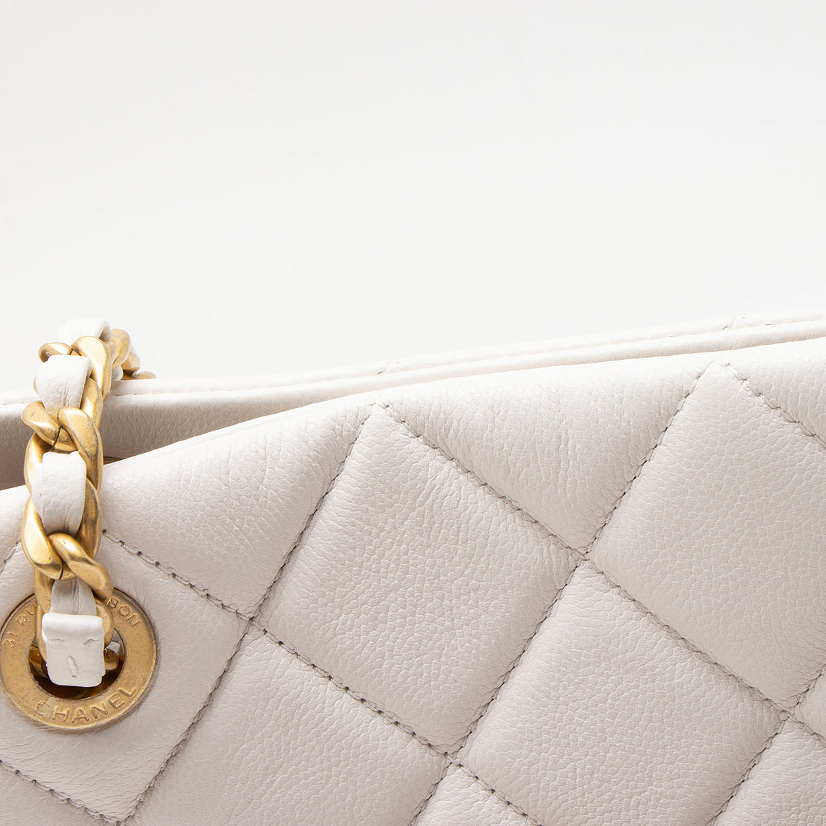Chanel Caviar Leather Sweet Classic Shopping Tote