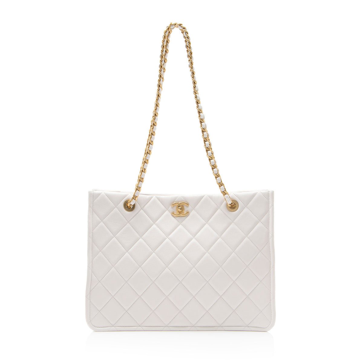 Chanel Caviar Leather Sweet Classic Shopping Tote
