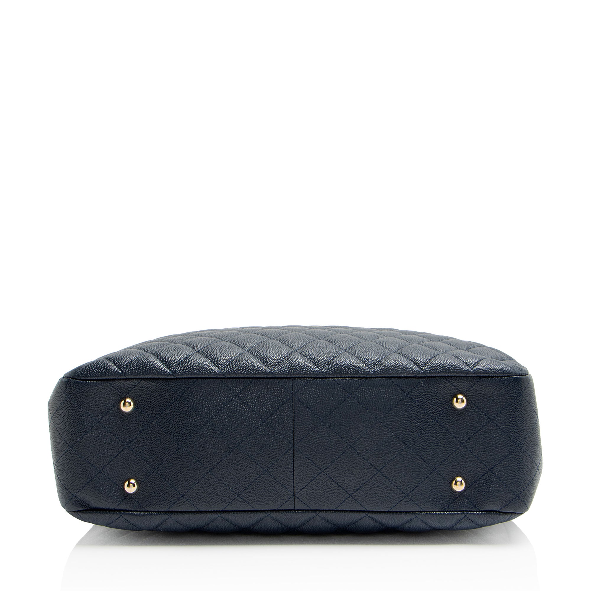 Chanel Caviar Leather CC Large Shopping Tote