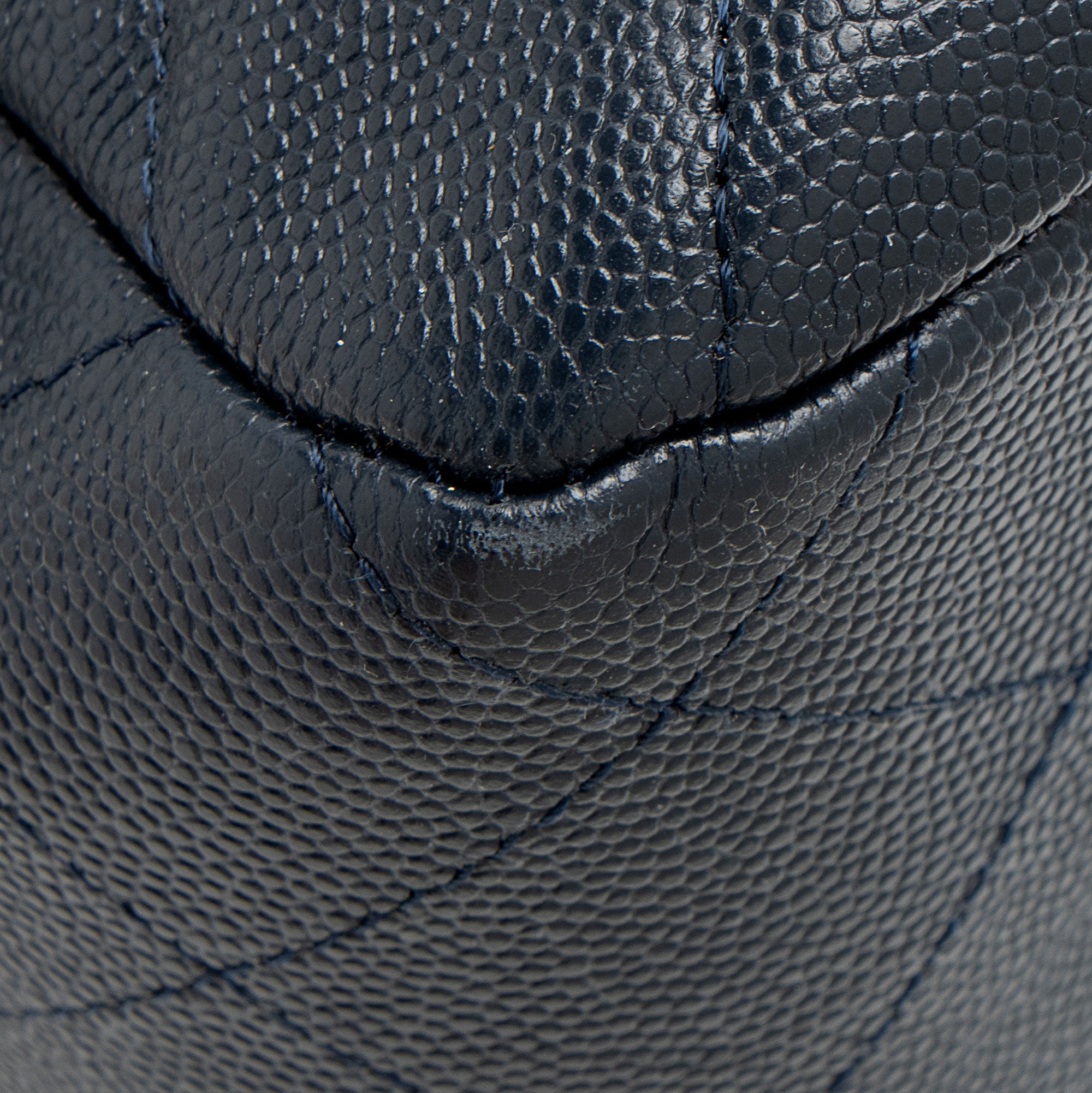 Chanel Caviar Leather CC Large Shopping Tote