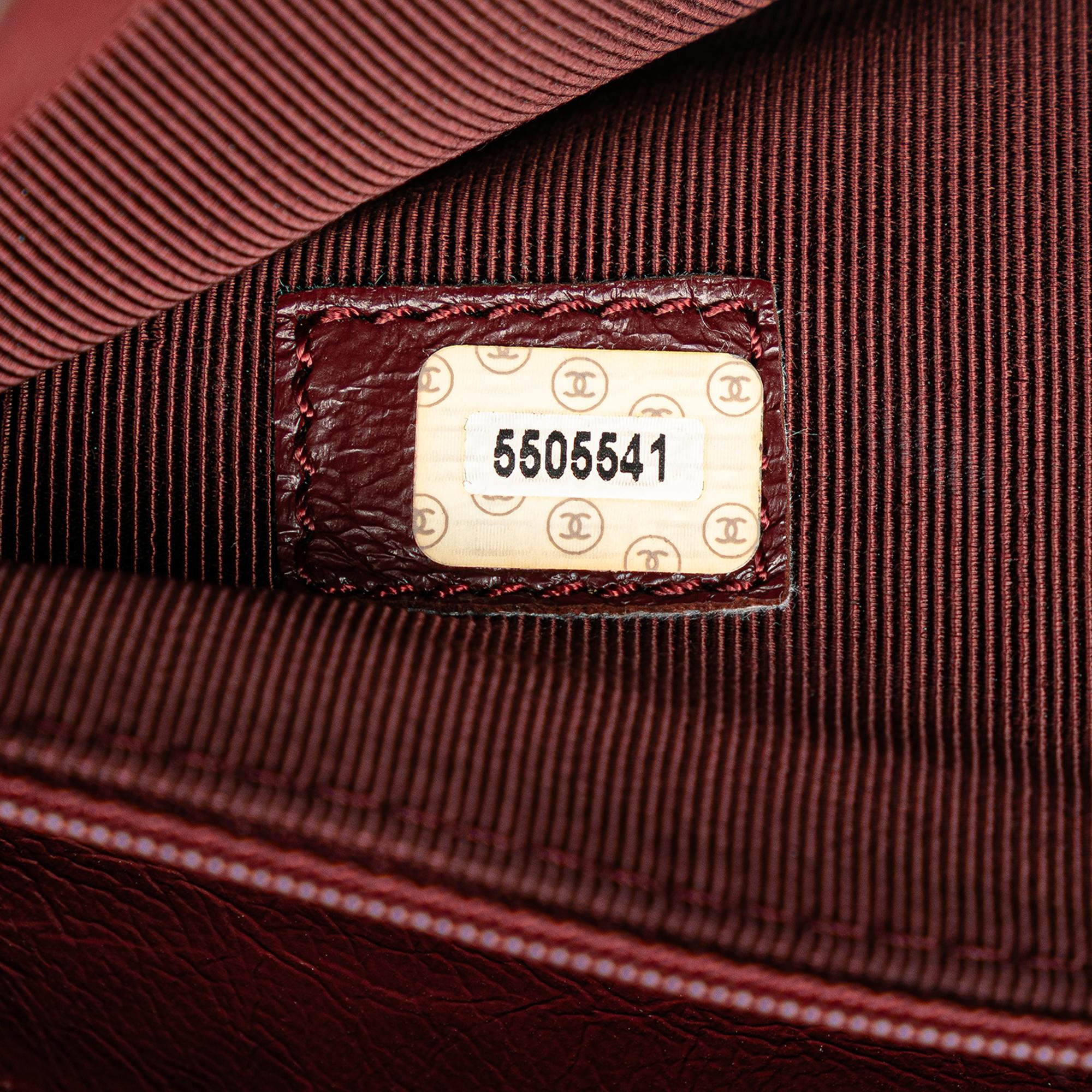 Chanel Caviar Logo Tote