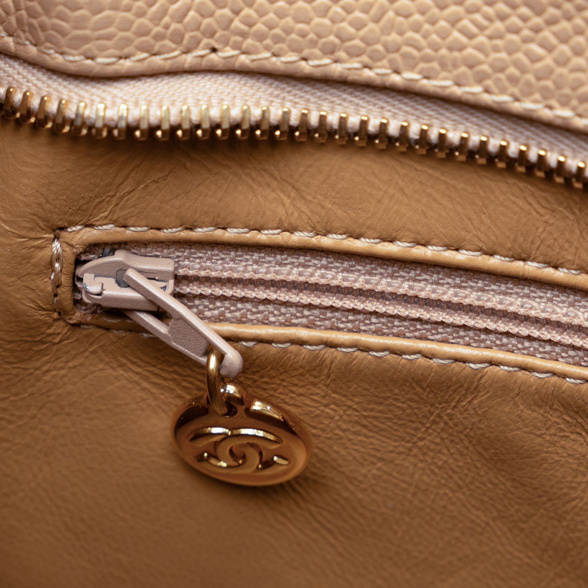 Chanel Caviar Medallion Tote