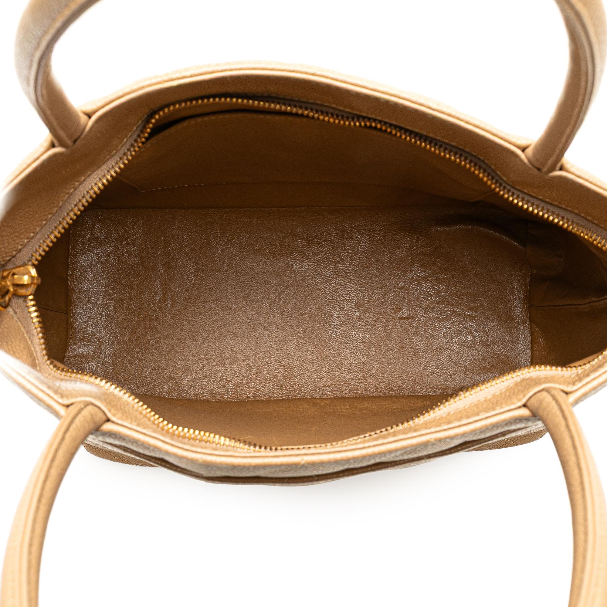 Chanel Caviar Medallion Tote