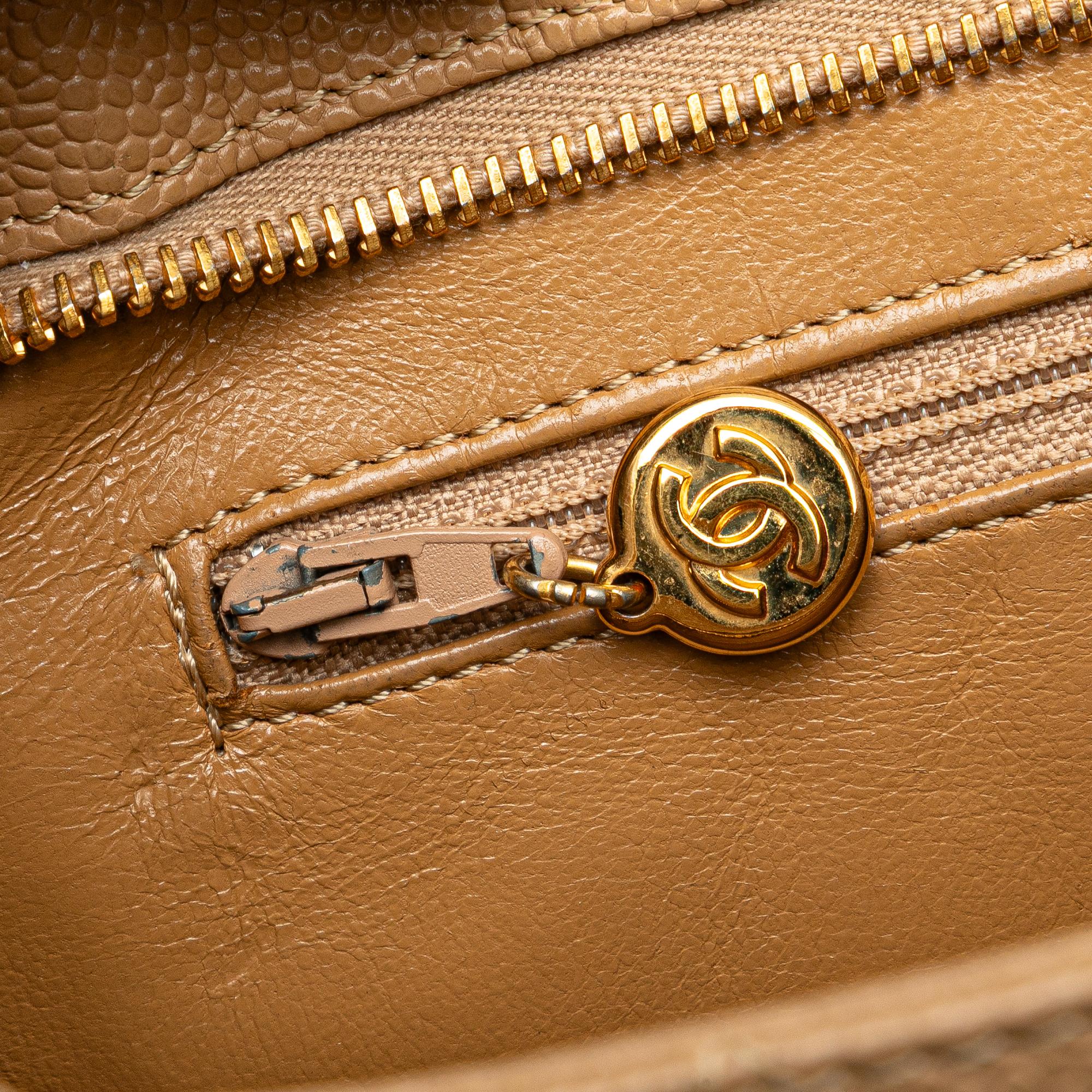 Chanel Caviar Medallion Tote