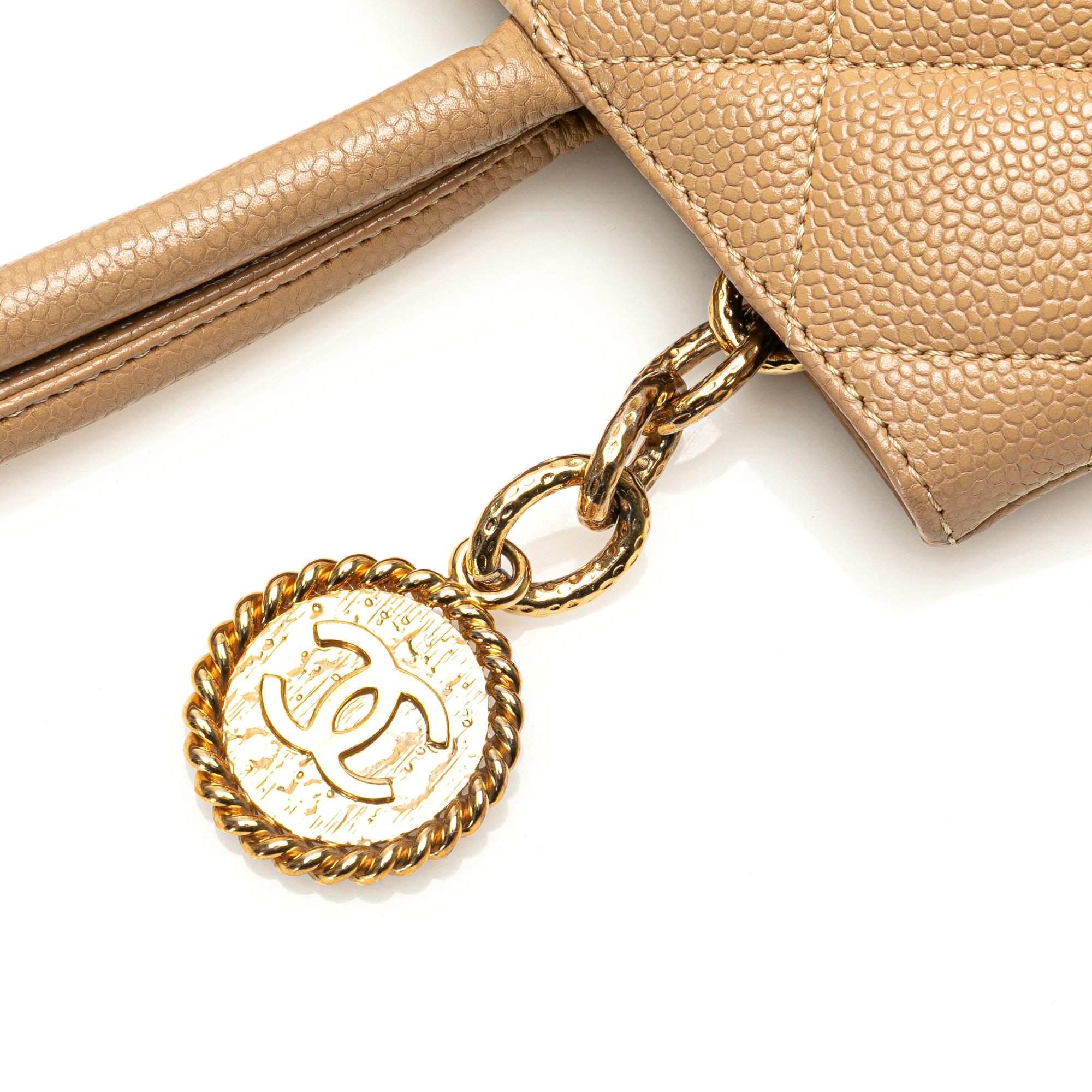 Chanel Caviar Medallion Tote