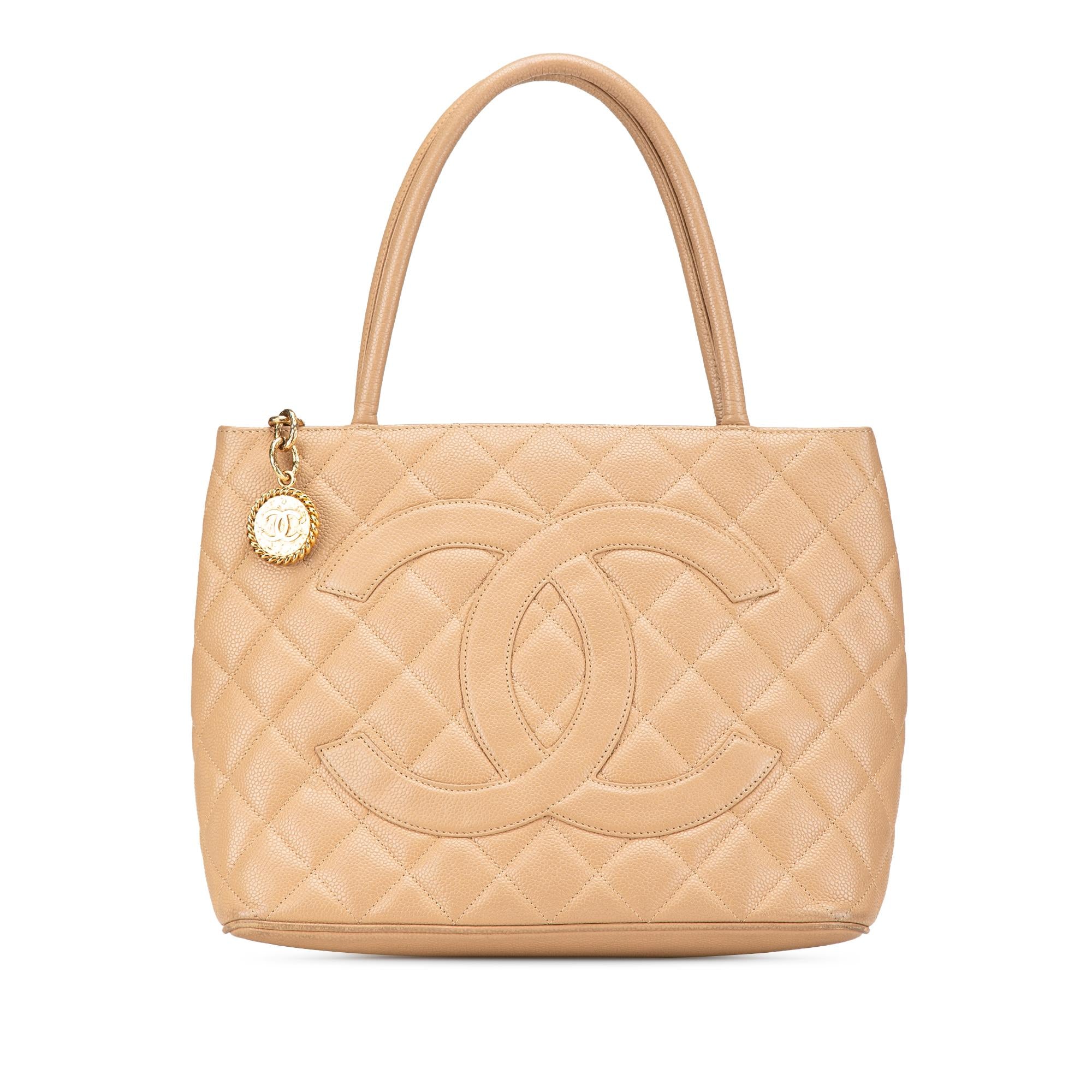 Chanel Caviar Medallion Tote