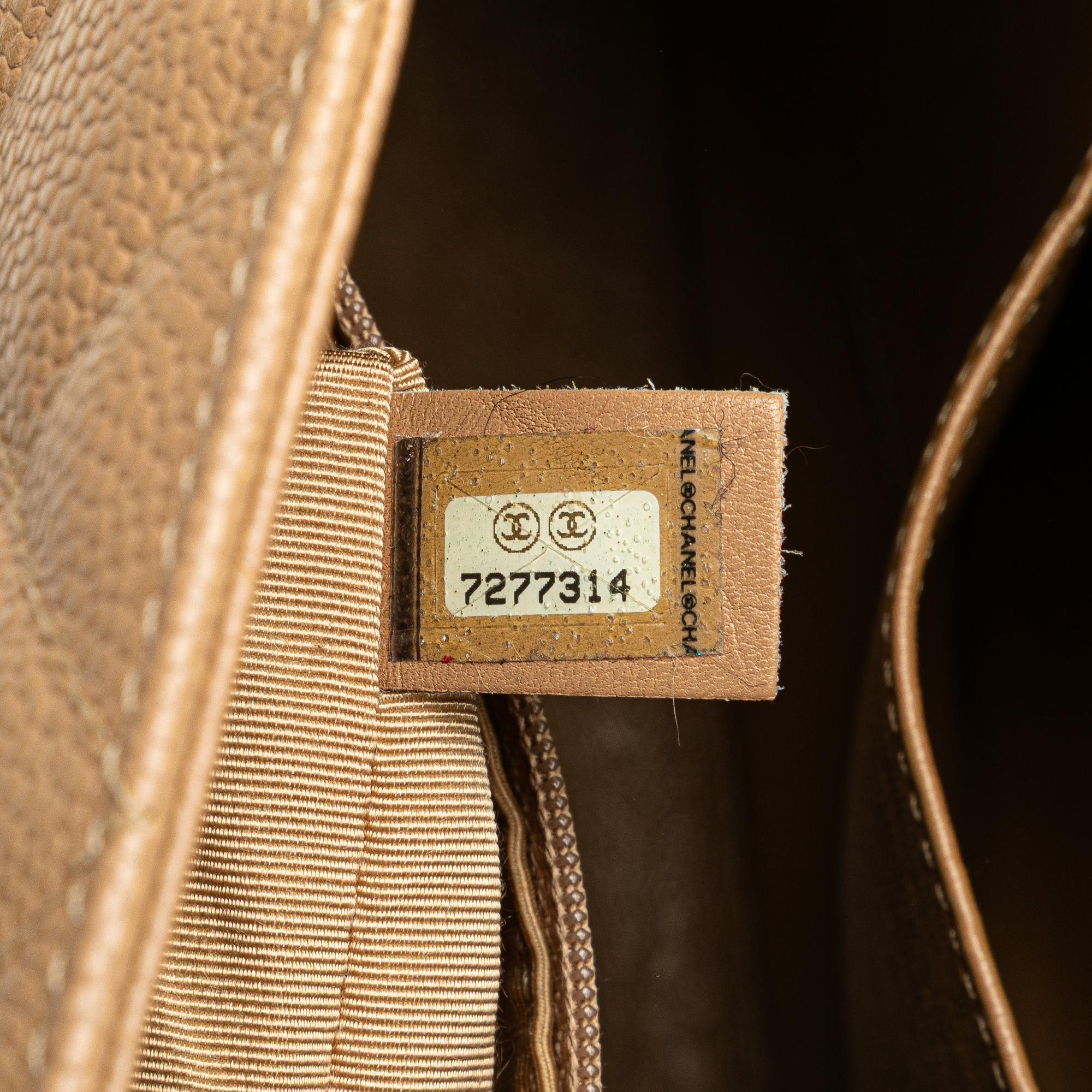 Chanel Caviar Medallion Tote