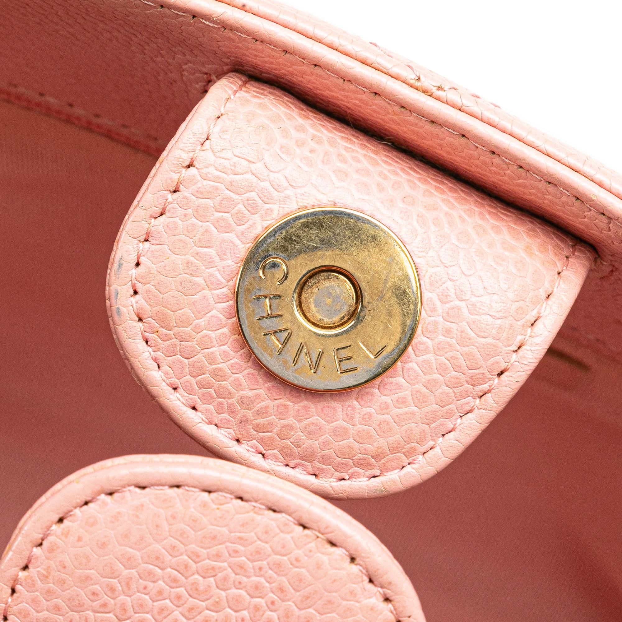 Chanel Caviar Petite Shopping Tote