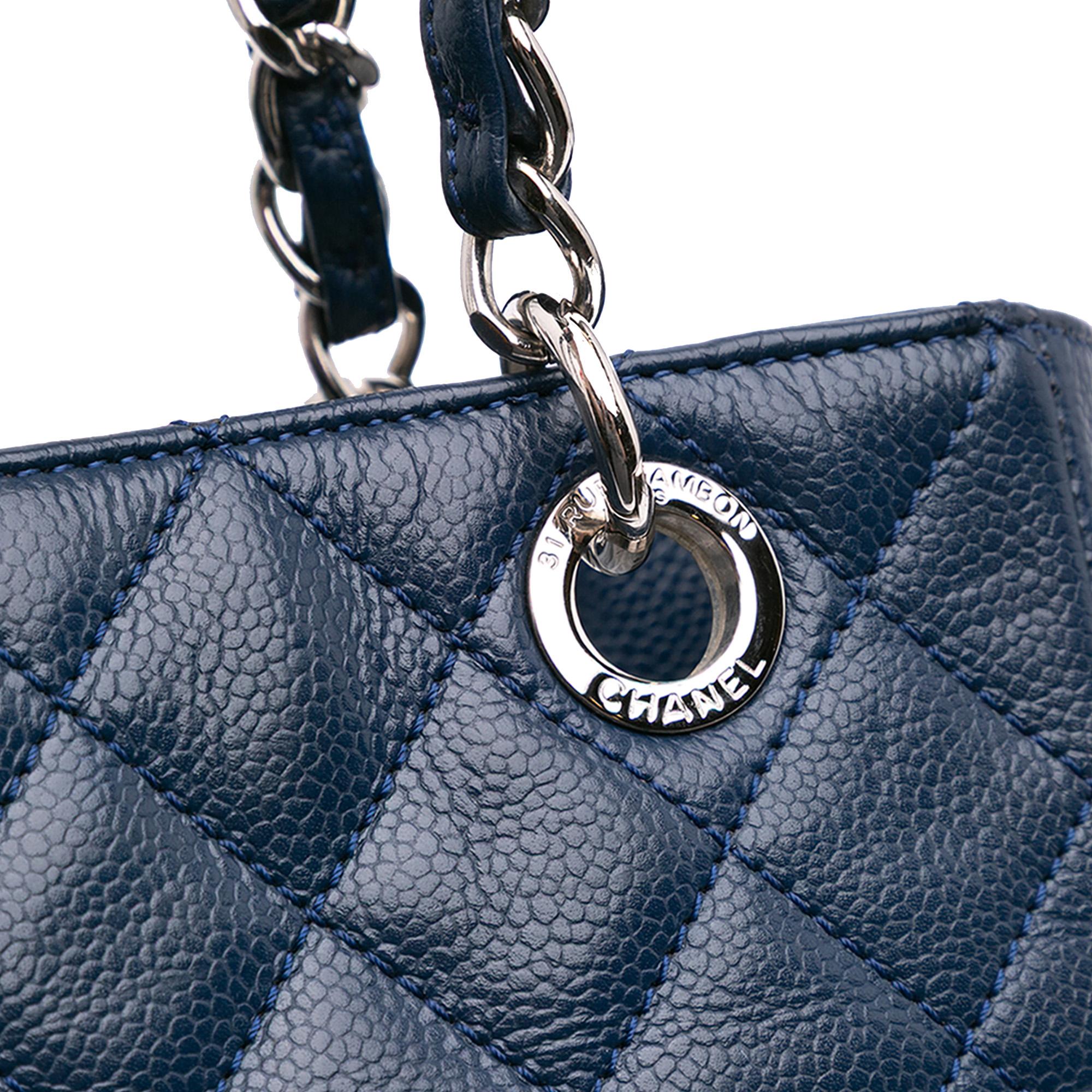 Chanel Caviar Petite Shopping Tote