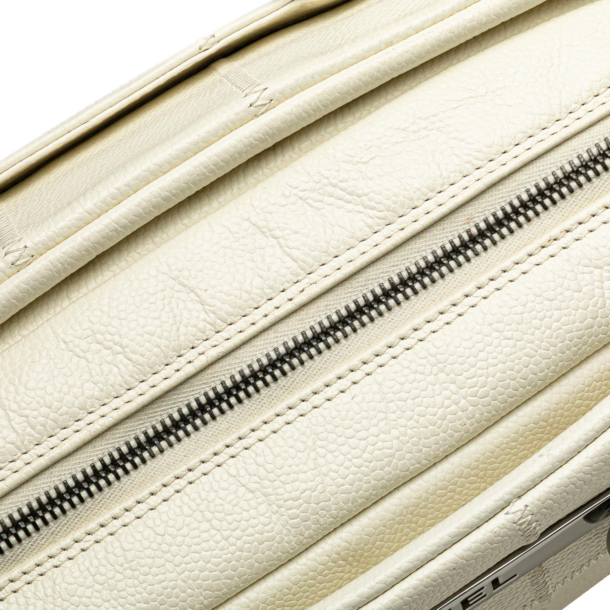 Chanel Caviar Square Stitch Shoulder Bag