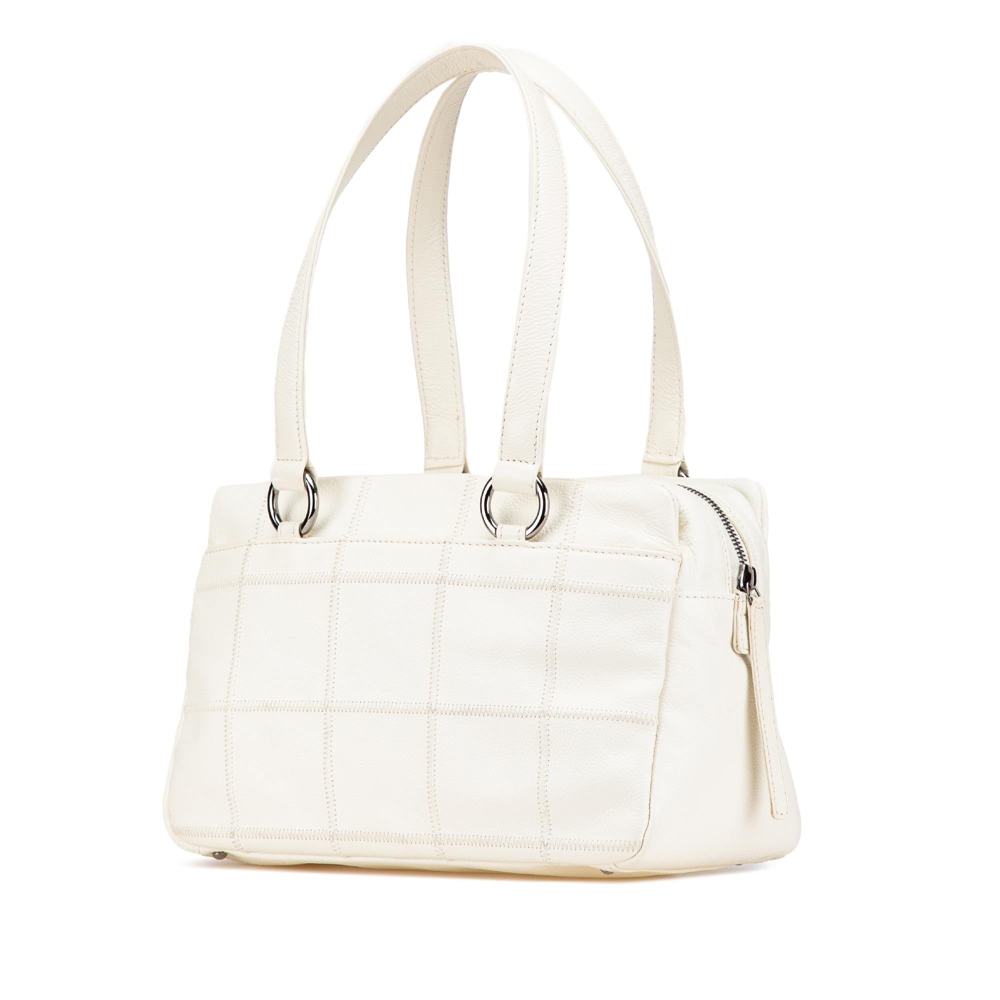 Chanel Caviar Square Stitch Shoulder Bag