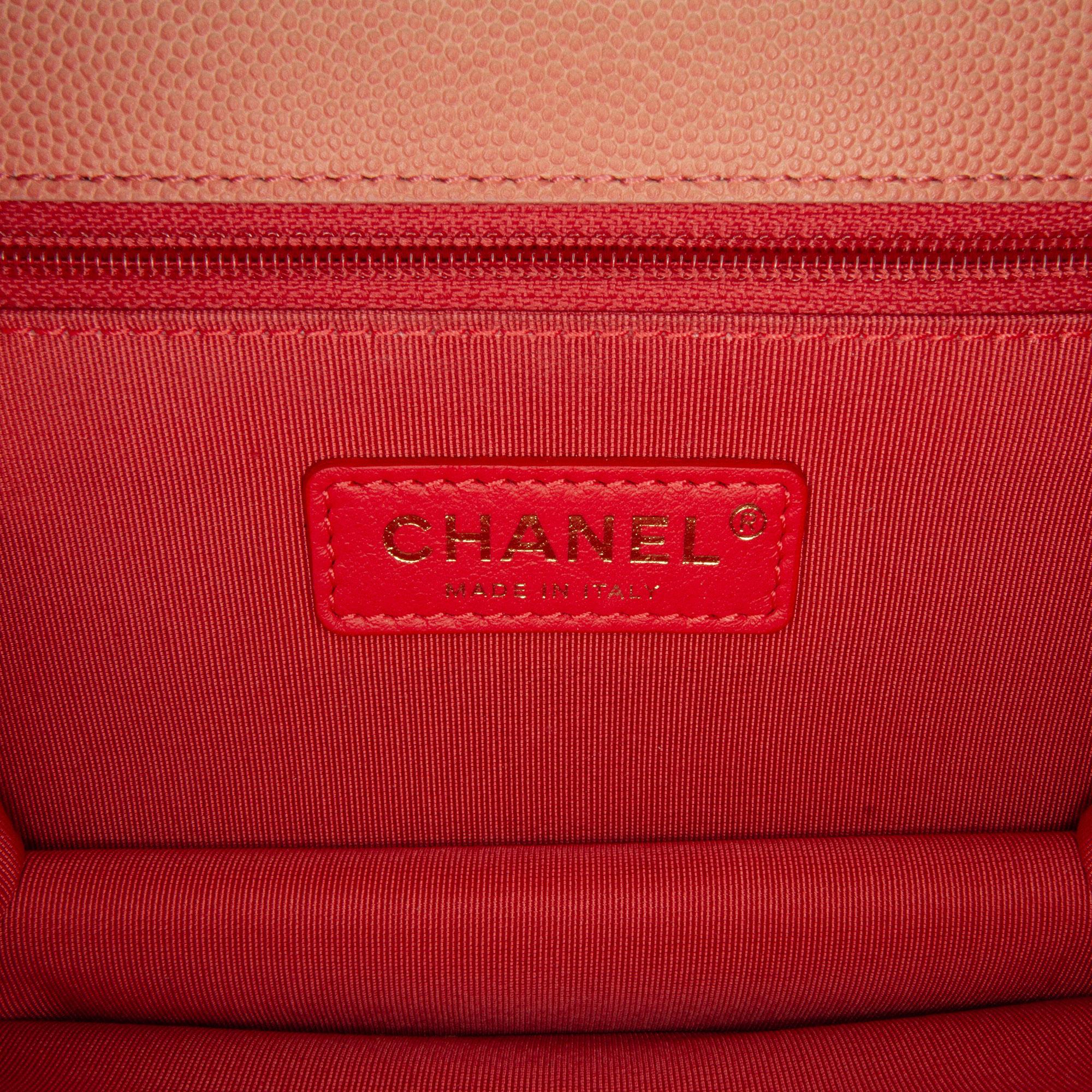 Chanel Caviar Sunset On The Sea Flap Belt Bag