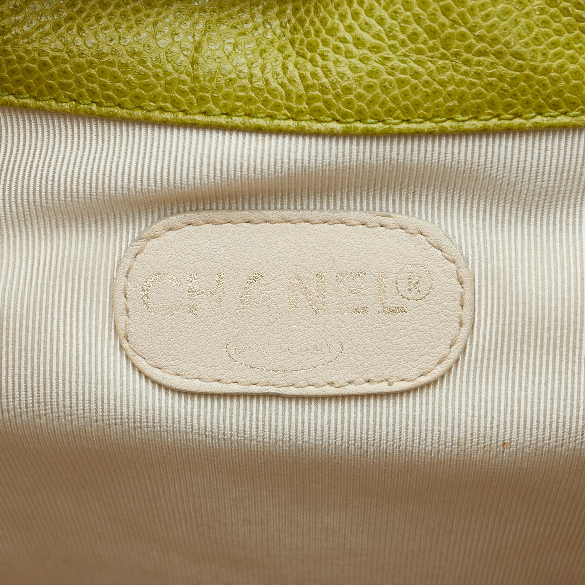 Chanel Caviar Triple CC Backpack