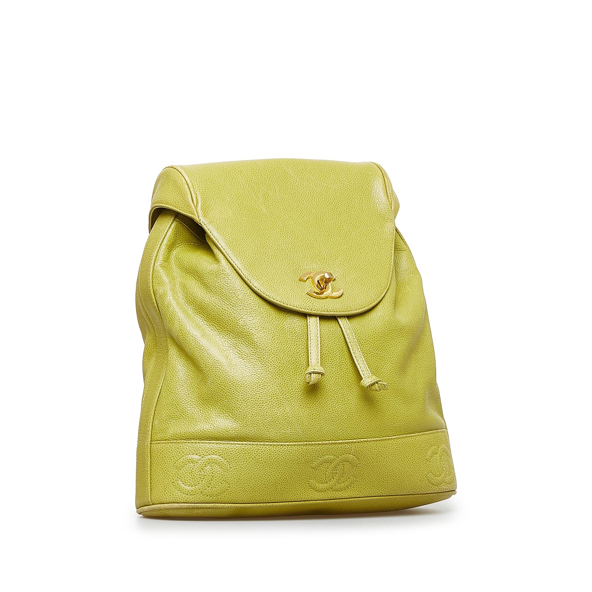 Chanel Caviar Triple CC Backpack