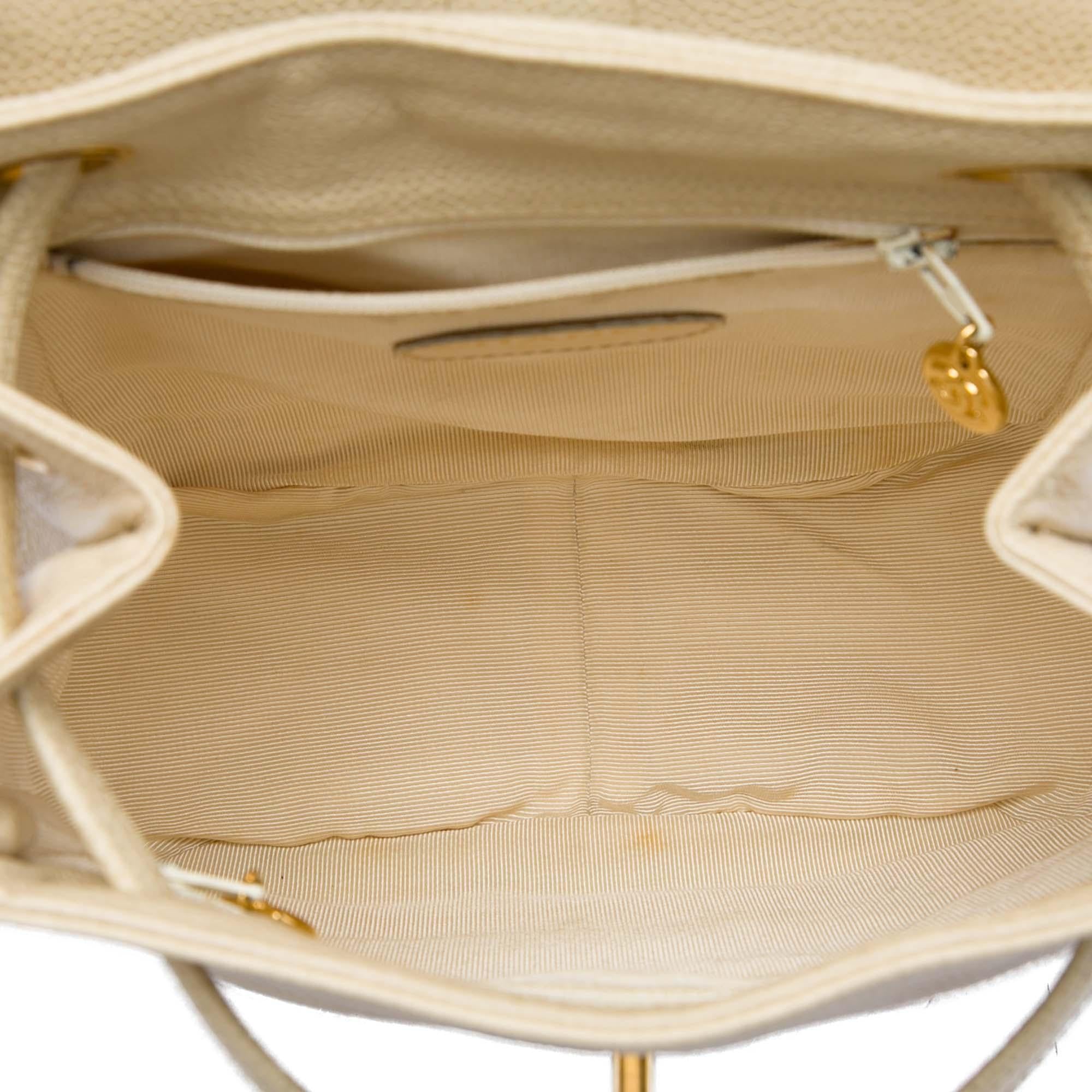 Chanel Caviar Triple CC Backpack