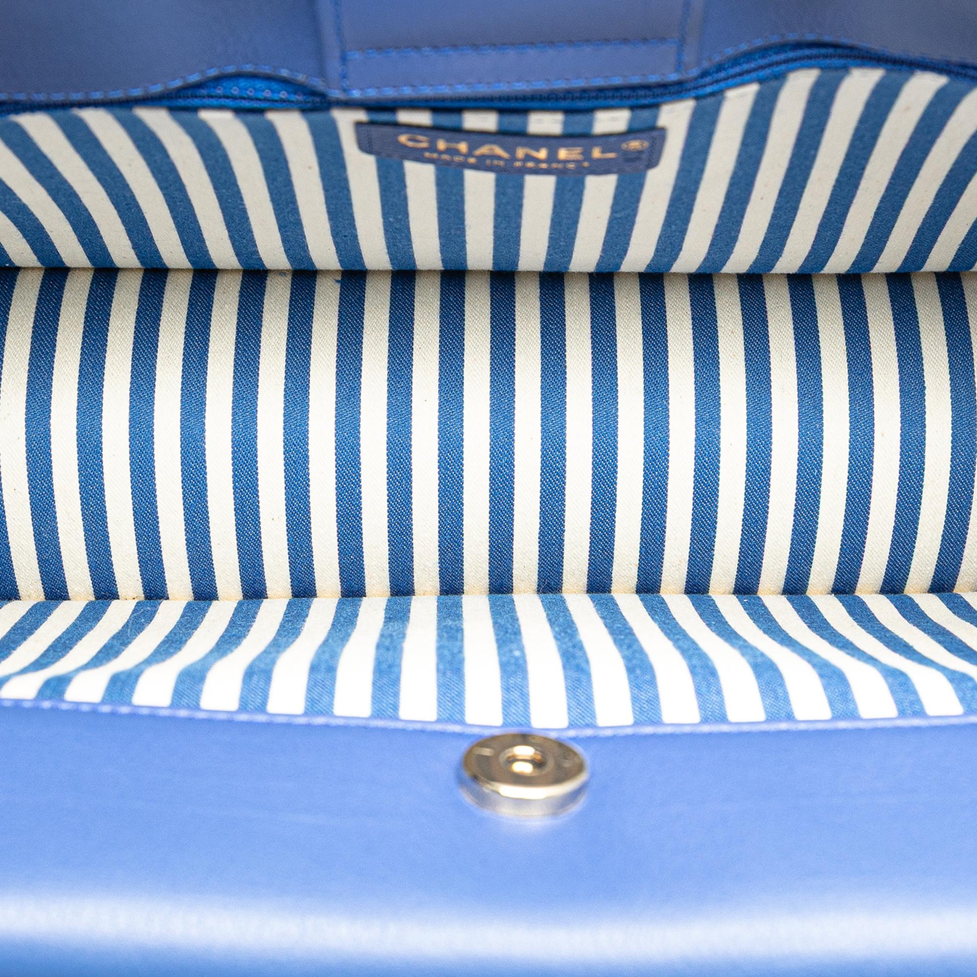 Chanel Chevron Calfskin Coco Envelope Shoulder Bag