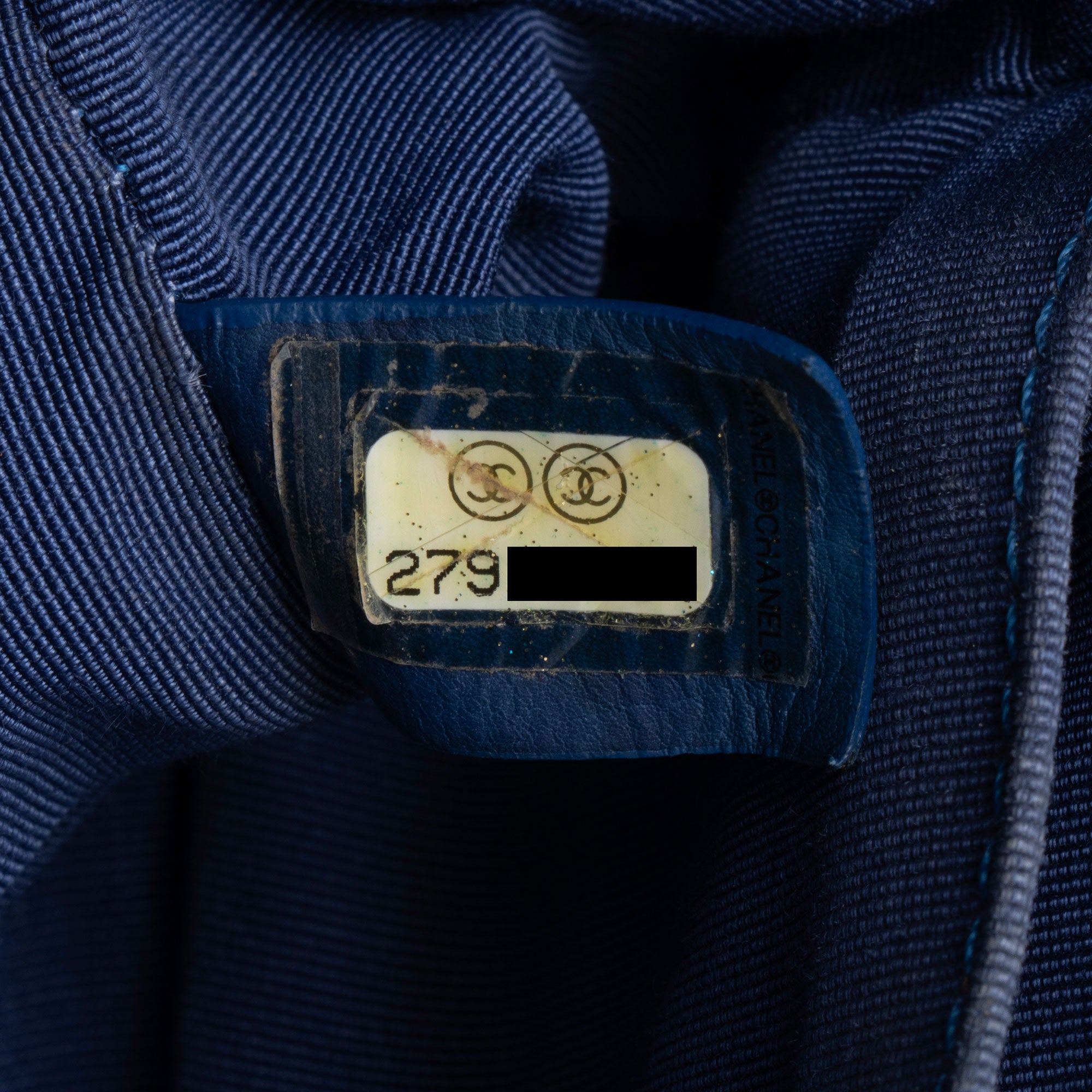 Chanel Chevron Caviar Leather Small Boy Bag