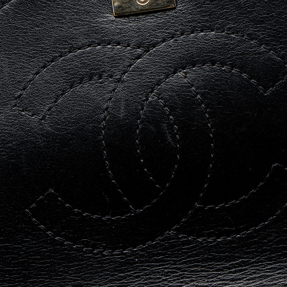 Chanel Chevron Grained Calfskin CC Backpack