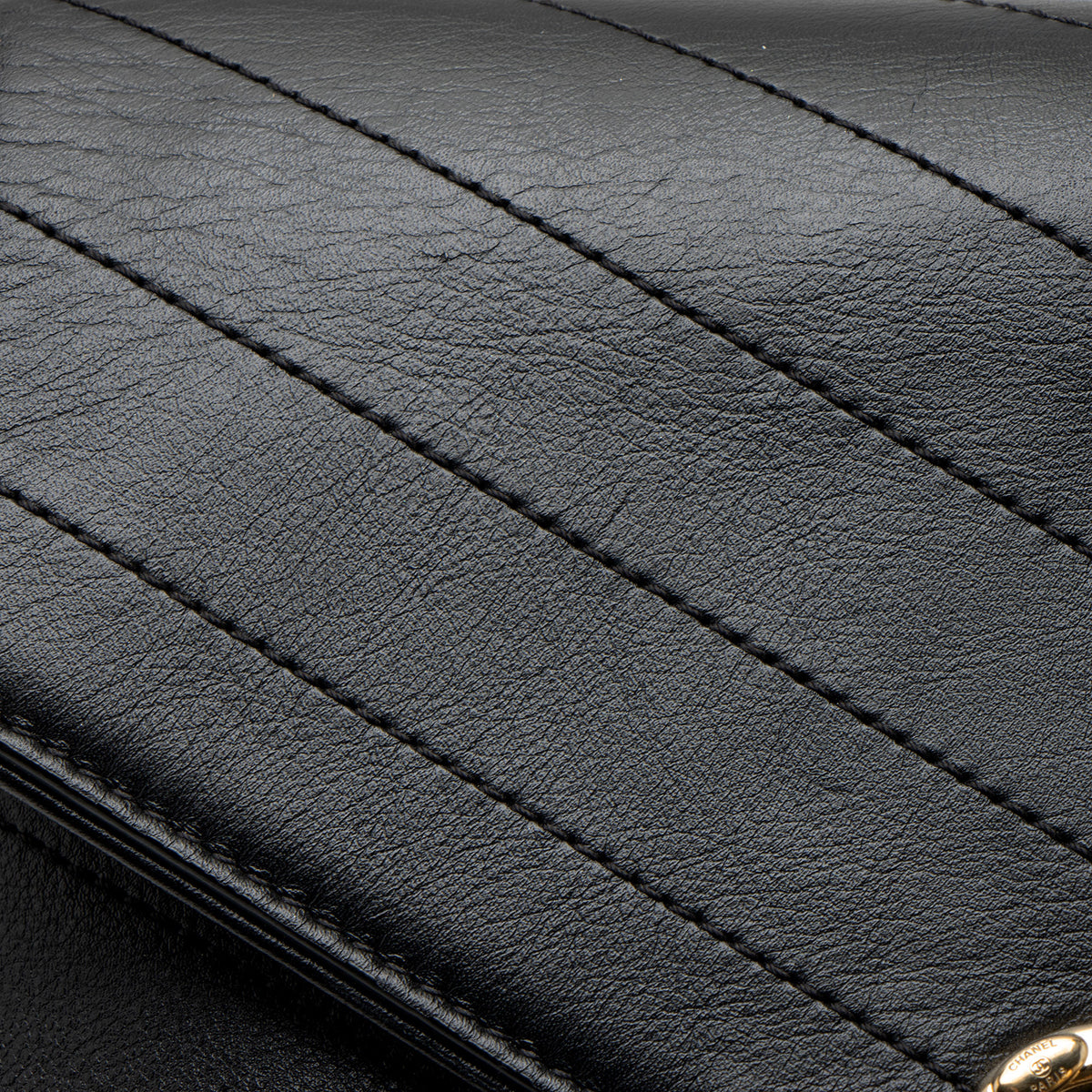 Chanel Chevron Grained Calfskin CC Backpack